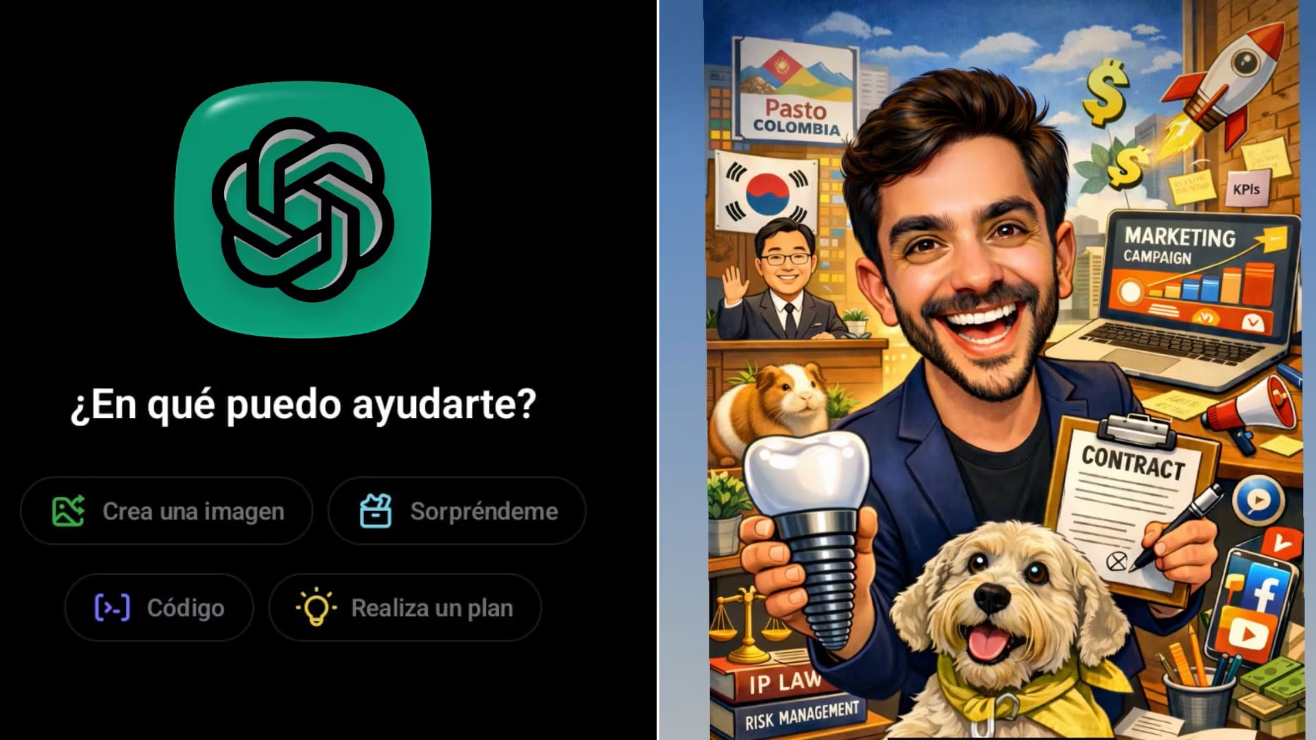 Publicar caricaturas en redes sociales expone gustos, hábitos y referencias laborales sin que los usuarios lo adviertan. (Composición Infobae)