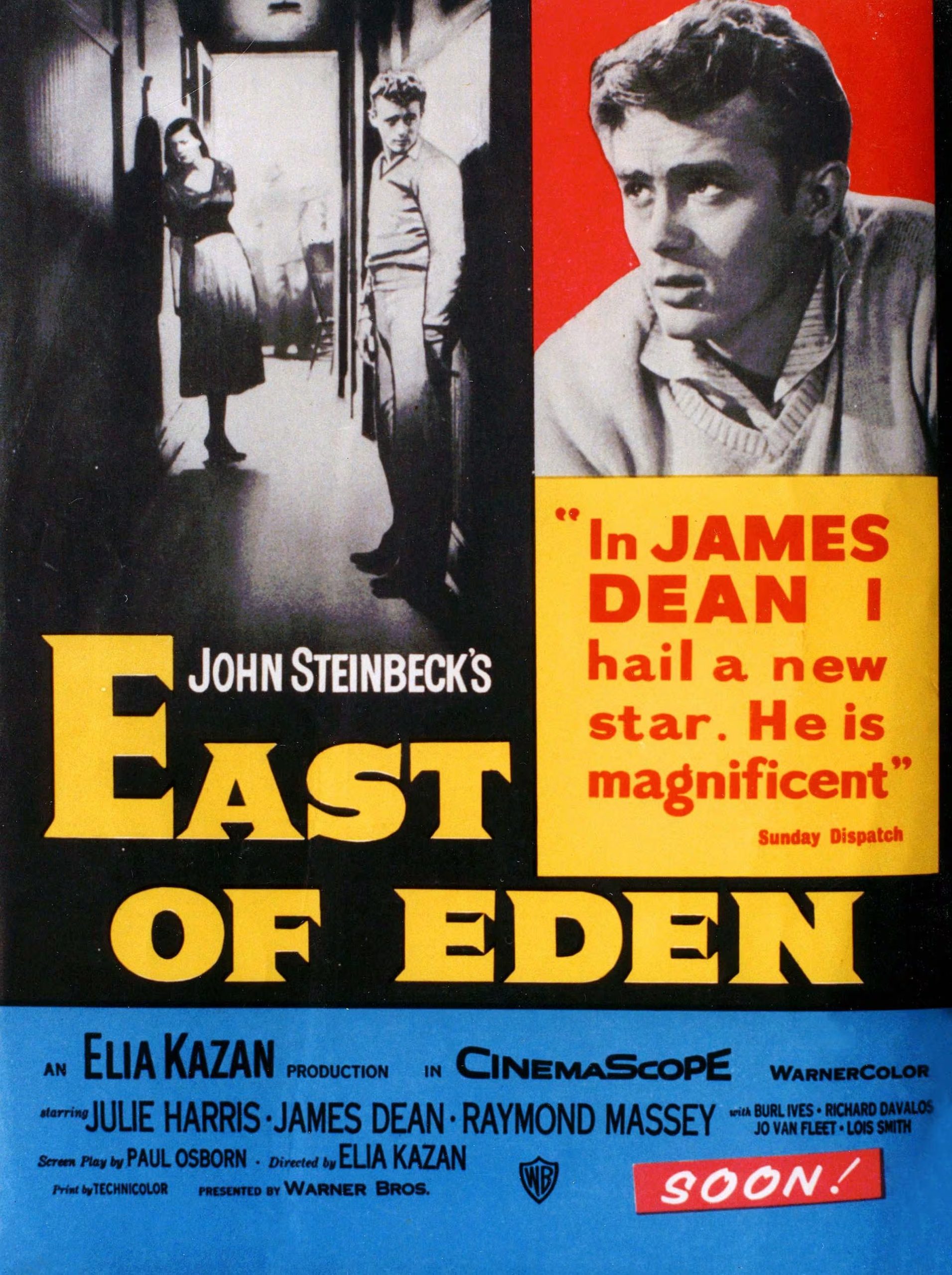 El afiche de la pelicula que lo consagró (Warner Bros/Lobby Card/Poster)