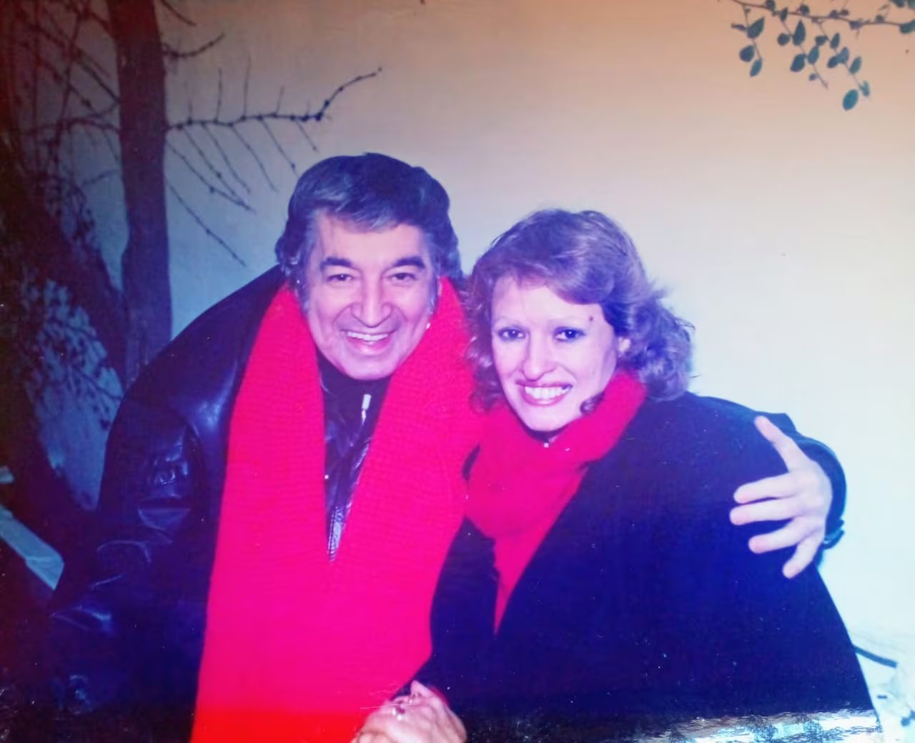 Graciela Loviza junto a Sandro en uno de los encuentros que marcaron una relación construida con los años desde el respeto y la cercanía.