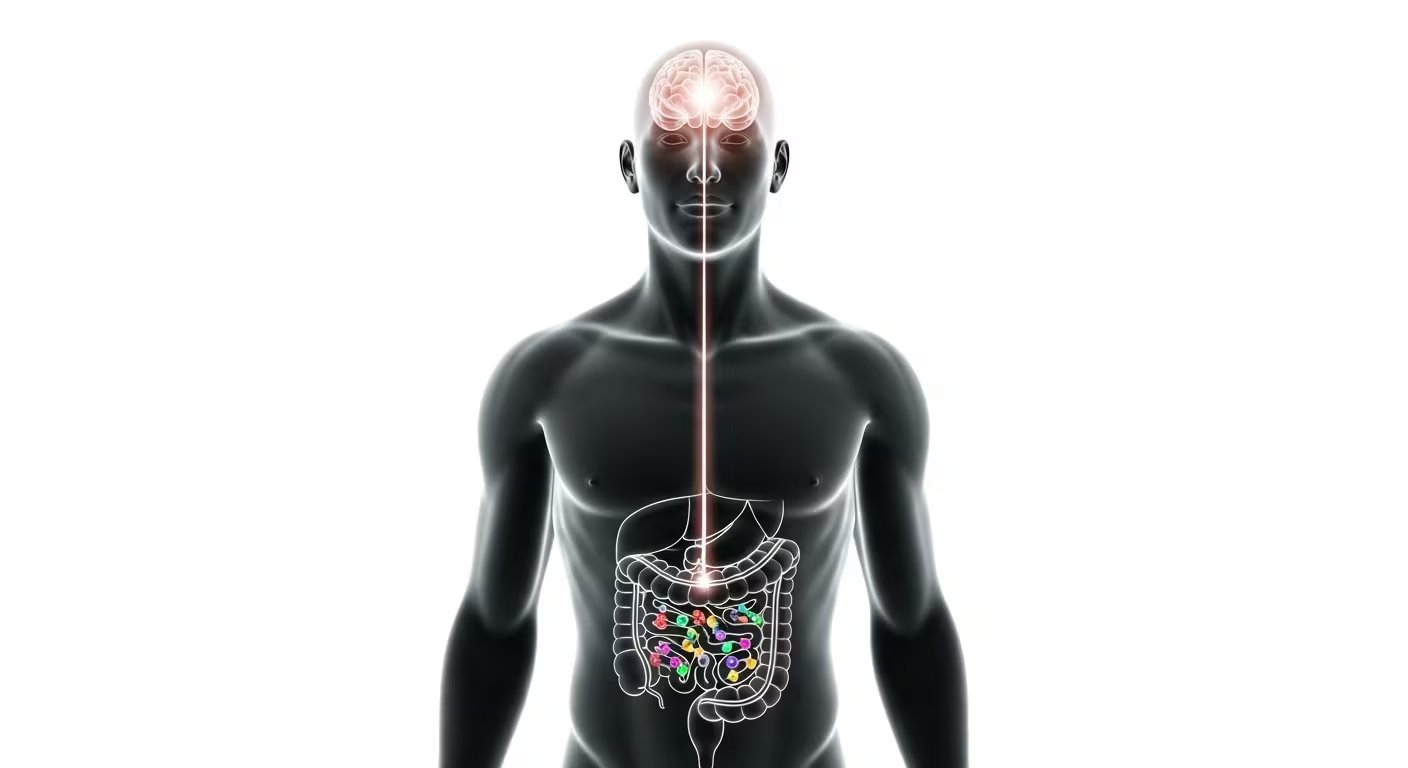 El nervio vago figura como puente esencial entre lo que se ingiere y las reacciones del cuerpo y la mente (Imagen Ilustrativa Infobae)