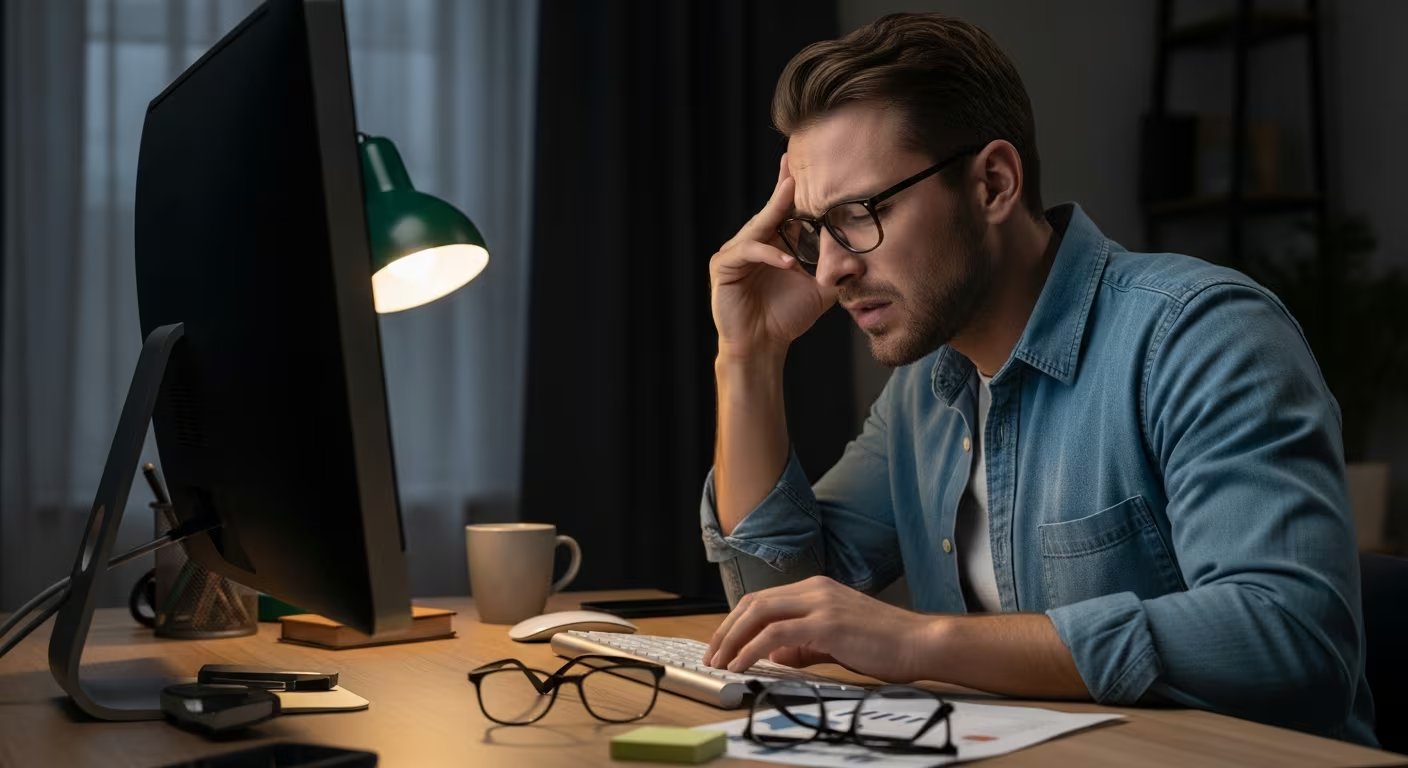 Alternar constantemente entre anteojos para lectura y para lejos indica que podría necesitar lentes progresivas (Imagen Ilustrativa Infobae)