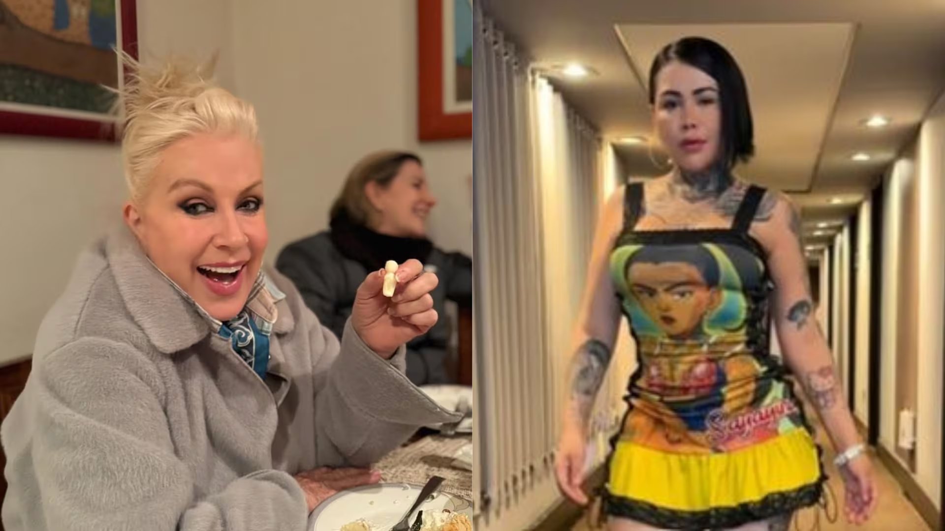 Laura Zapata, actual participante de La casa de los famosos 6 en Telemundo, lanzó mensaje a Yina Calderón - crédito @yinacalderontv @laurazapataoficial/ Instagram