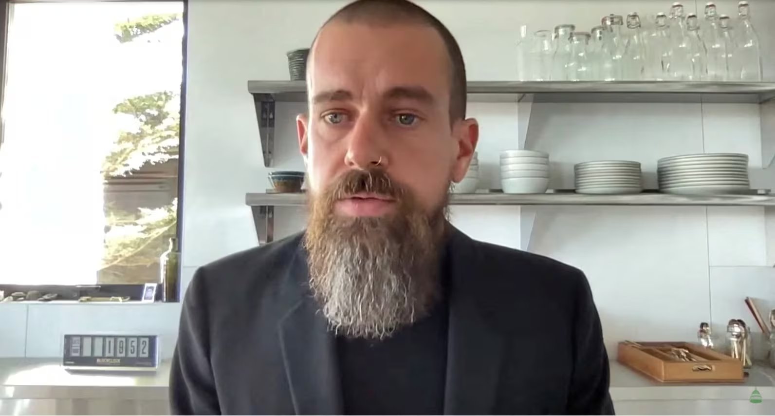 FILE PHOTO: Twitter CEO Jack Dorsey testifies during a remote video hearing held by subcommittees of the U.S. House of Representatives Energy and Commerce Committee on 