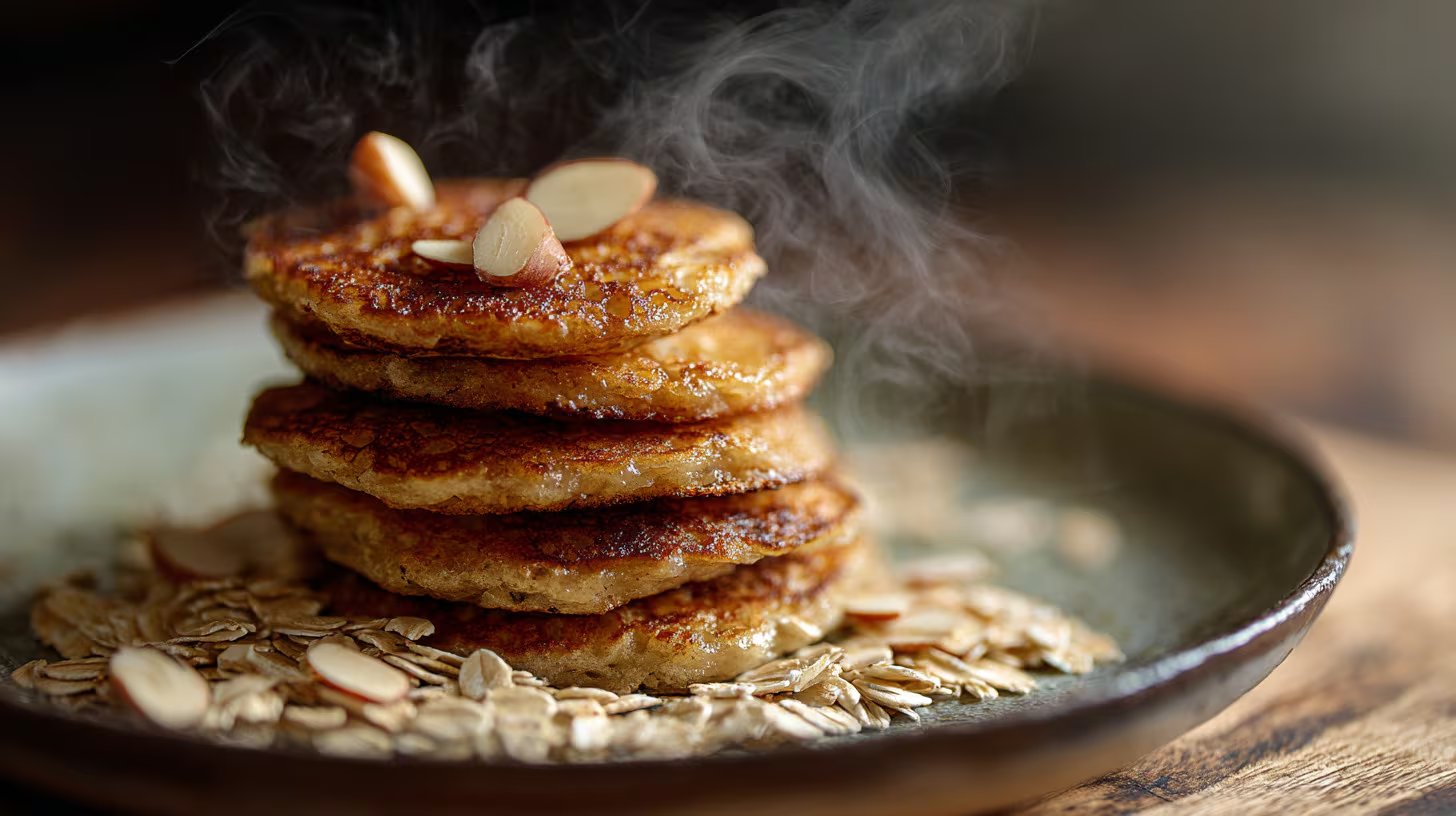 Panqueques sin huevo, elaborados con queso batido bajo en grasa, avena y plátano, resultan una opción práctica y nutritiva para quienes evitan el huevo. (Imagen Ilustrativa Infobae)
