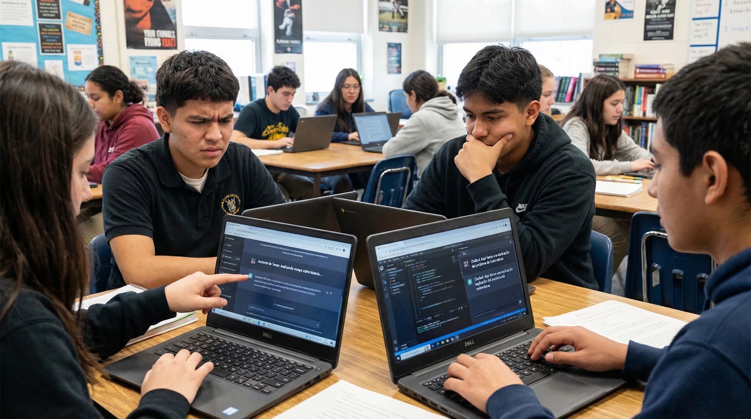 El 12% de los adolescentes ha recurrido a la inteligencia artificial como apoyo emocional, aunque los padres muestran reservas ante ese uso
(Imagen Ilustrativa Infobae)