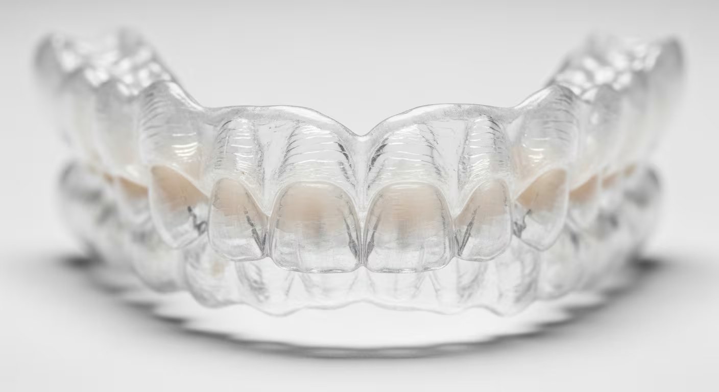 El uso de un protector bucal personalizado, confeccionado por un dentista, protege los dientes y reduce la tensión muscular causada por el bruxismo nocturno (Imagen Ilustrativa Infobae)