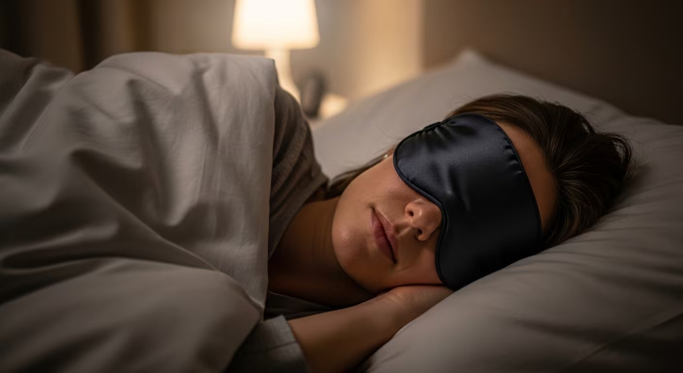 Dormir entre siete y nueve horas diarias previene la formación de bolsas en los ojos al evitar la retención de líquidos. (Imagen Ilustrativa Infobae)