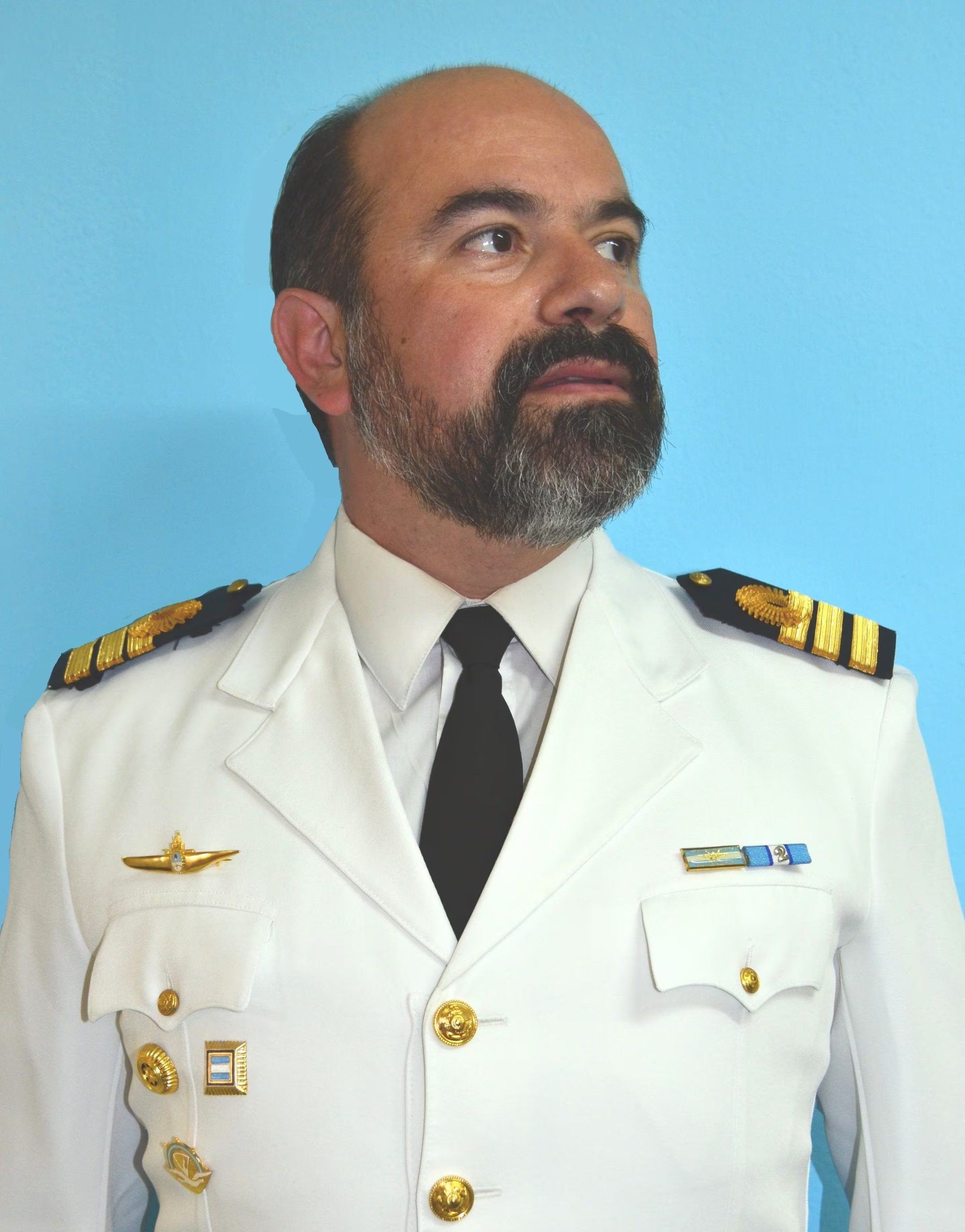 El capitán de fragata Pedro Fernández, comandante del ARA San Juan desde febrero de 2017 y designado por el entonces jefe de la Fuerza de Submarinos Claudio Javier Villamide