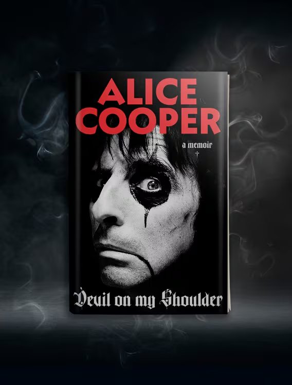 'Devil On My Shoulder' incluye relatos inéditos de encuentros con leyendas como Salvador Dalí, John Lennon, Frank Sinatra, Jimi Hendrix y Andy Warhol 
(@alicecooper)