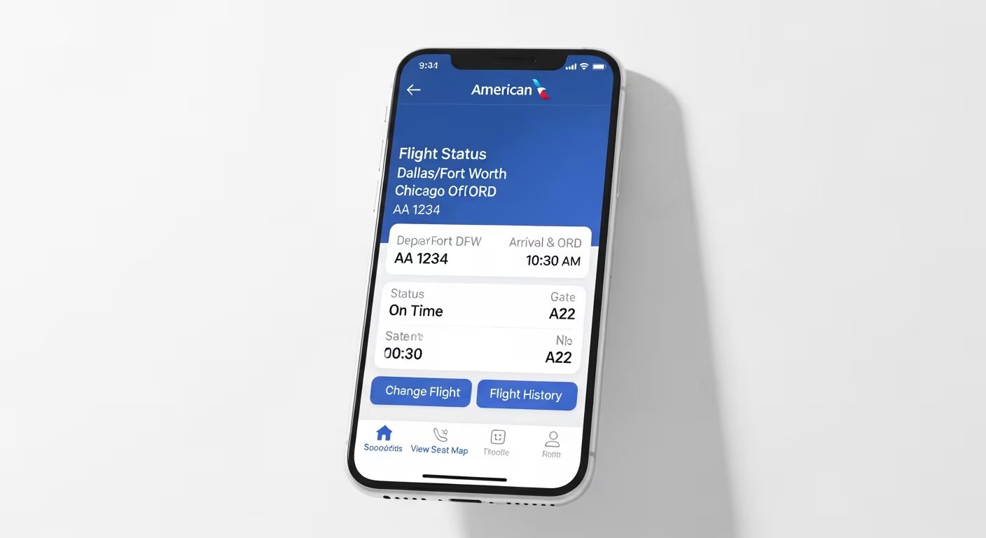 El sistema automático de notificaciones inteligentes de la app de American Airlines asegura que los usuarios reciban alertas personalizadas ante cualquier cambio relevante en la situación de su vuelo (Imagen Ilustrativa Infobae)
