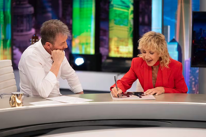 Ana Torroja durante su visita a 'El Hormiguero' (El Hormiguero)