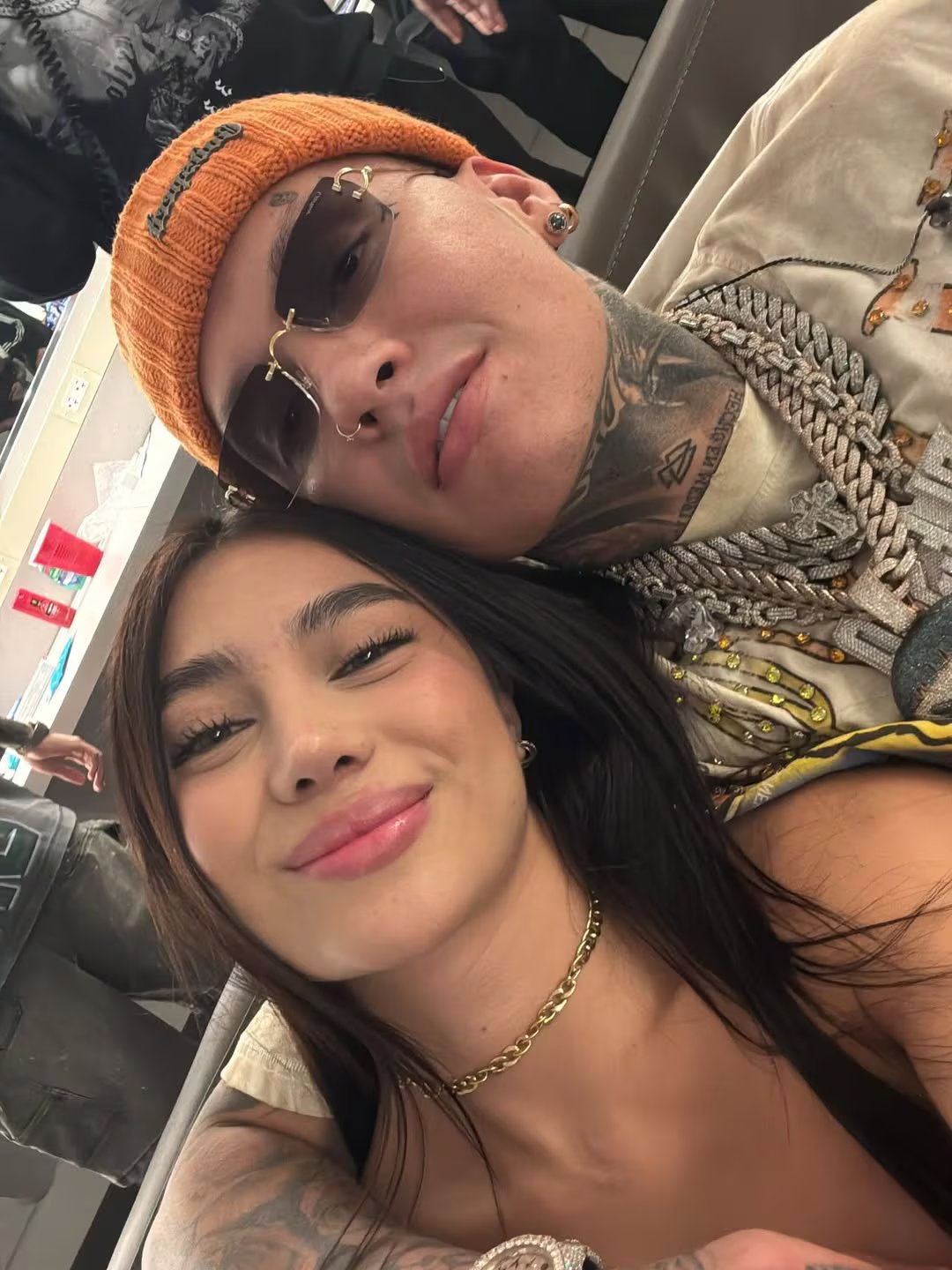 En redes sociales, las opiniones se dividieron entre quienes dudan de la información y quienes creen en la posibilidad del embarazo de Manuela - crédito @blessd/ Instagram