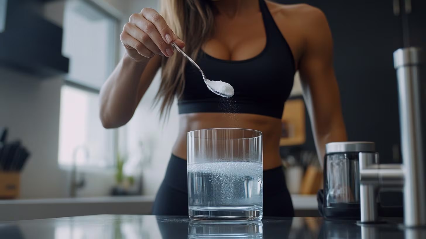 Los estudios muestran que tomar creatina cerca del momento de entrenar mejora sus efectos respecto a ingerirla muchas horas antes o después. (Imagen Ilustrativa Infobae)