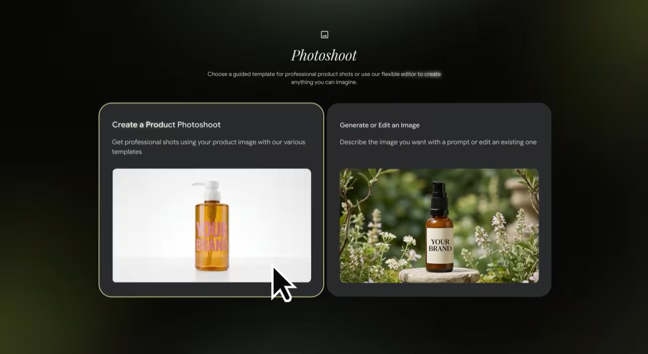 La función Photoshoot transforma fotos comunes en imágenes profesionales listas para redes sociales. (Google Labs)