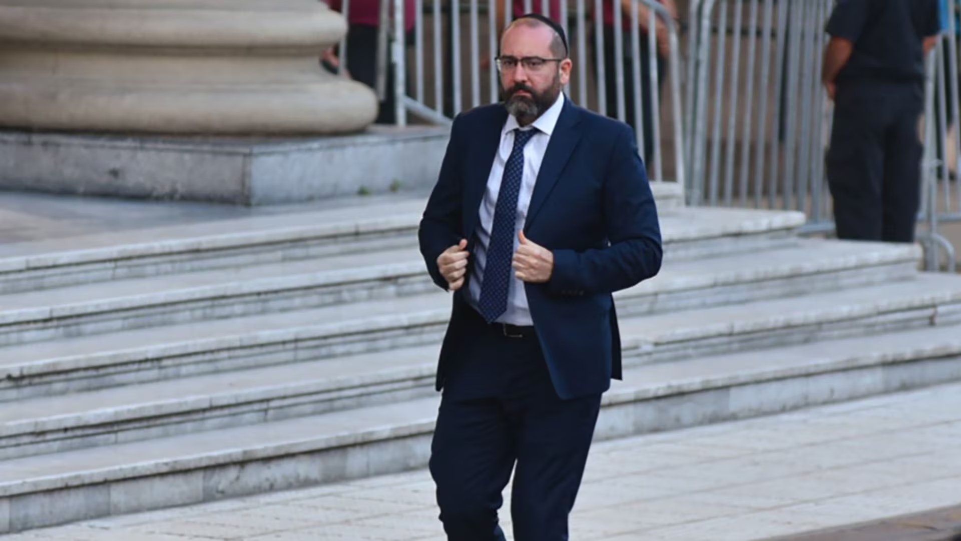 Wahnish en una foto de archivo, en la Catedral Metropolitana (Ariel Torres)