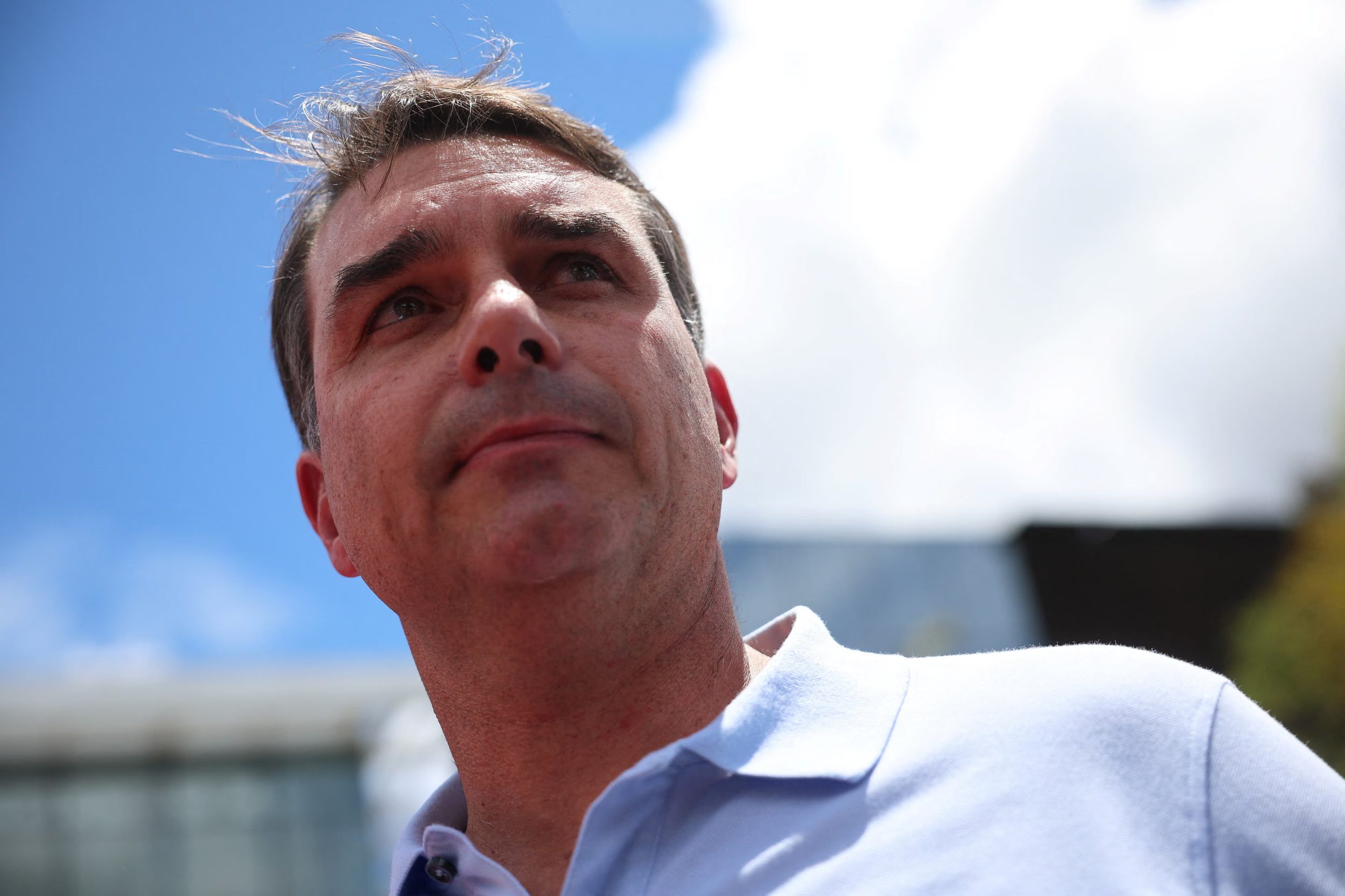 Flávio Bolsonaro, senador e hijo del ex presidente Jair Bolsonaro (REUTERS/Adriano Machado)