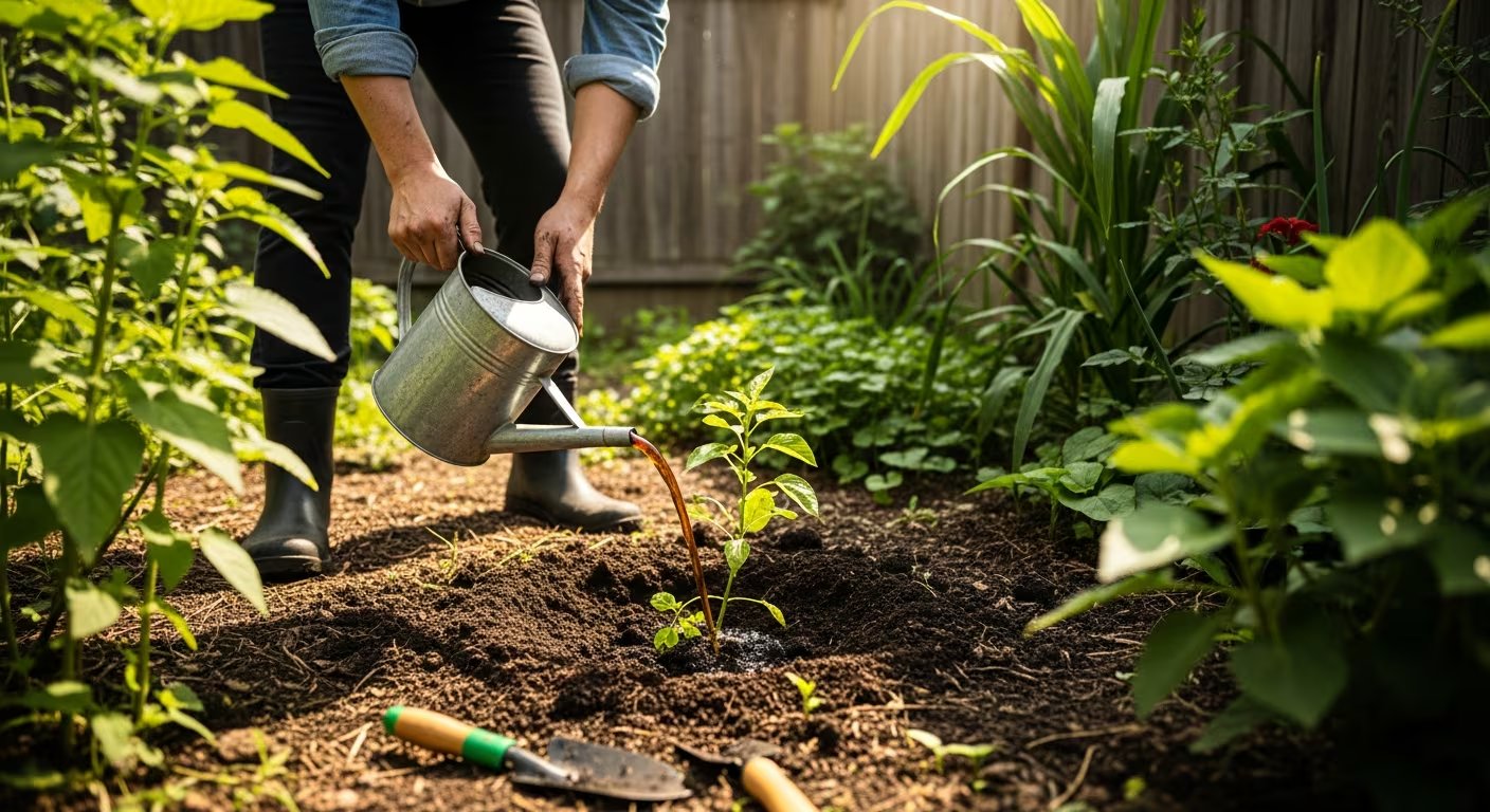 Un estudio respaldado por la United Arab Emirates University destaca los beneficios de los residuos de café en la fertilidad del suelo y el crecimiento vegetal (Imagen Ilustrativa Infobae)
