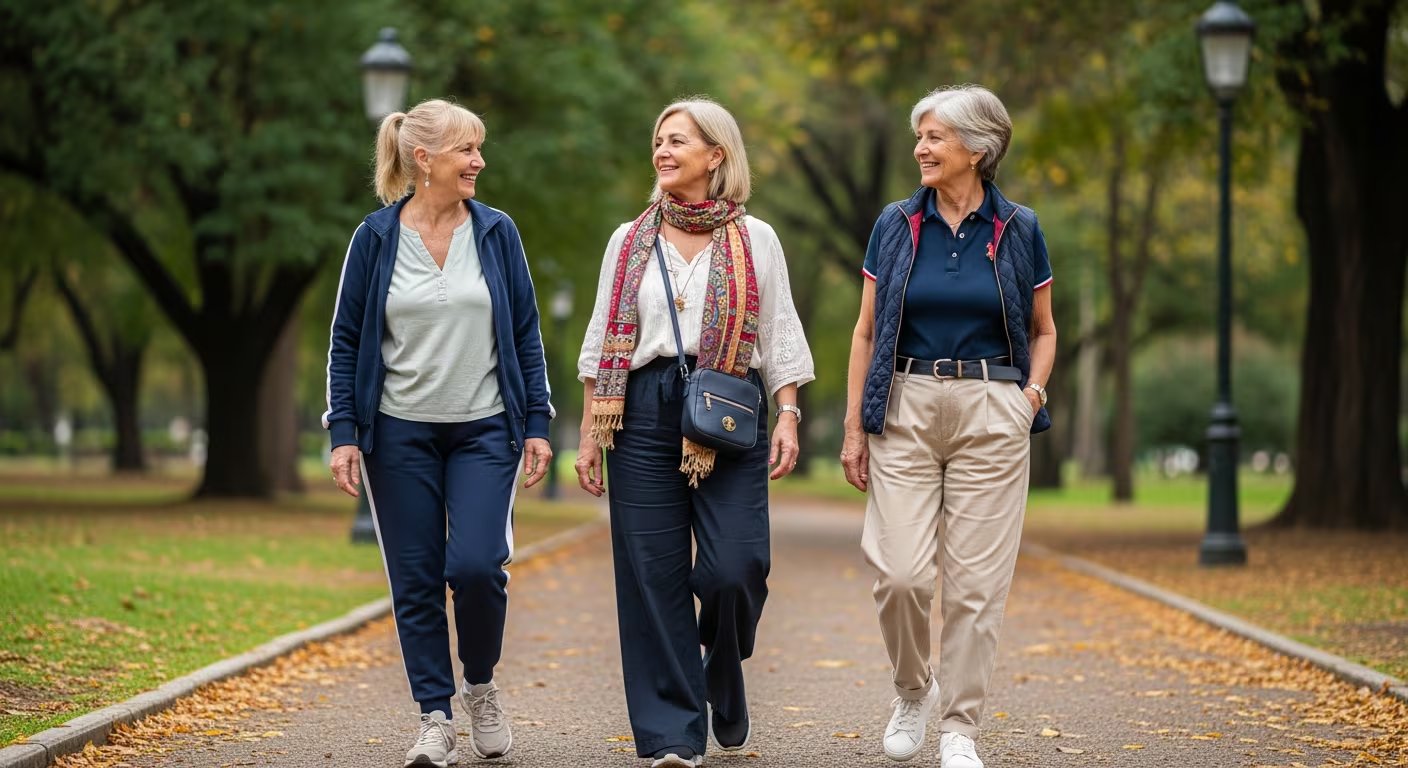 Las caminatas motivacionales al aire libre combinan música, gratitud y autorreflexión para potenciar la constancia y la diversión (Imagen Ilustrativa Infobae)
