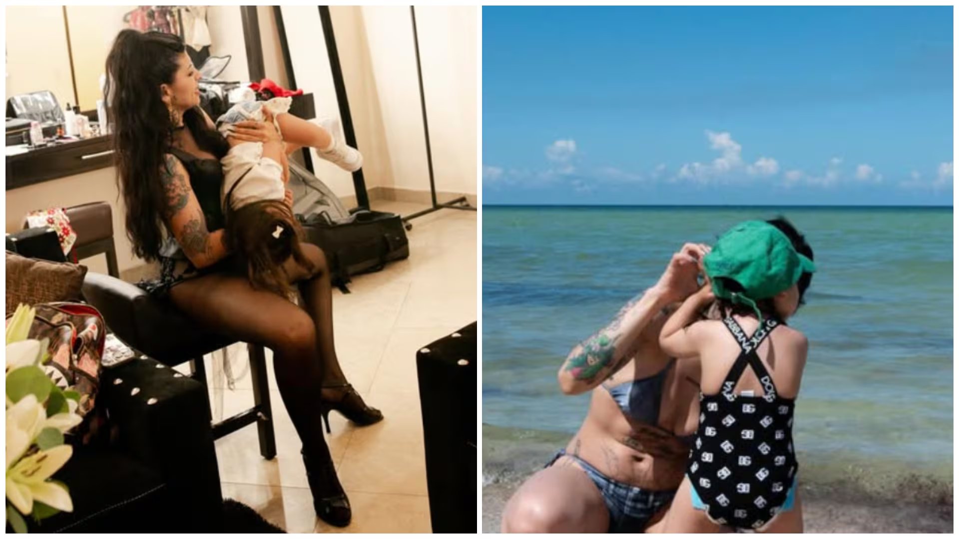 La artista destaca la importancia de rodear a Inti de expresiones artísticas y de permitirle elegir sus propias experiencias. (IG: @cazzu)