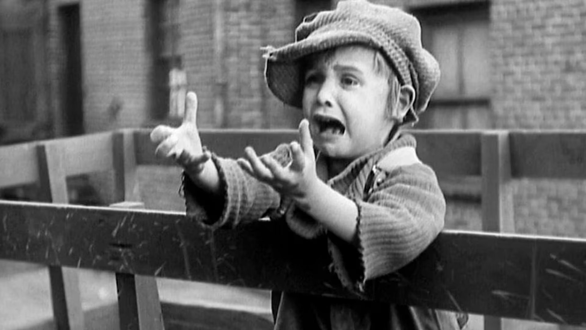 El llanto de Jackie Coogan en una escena inolvidable de la película 