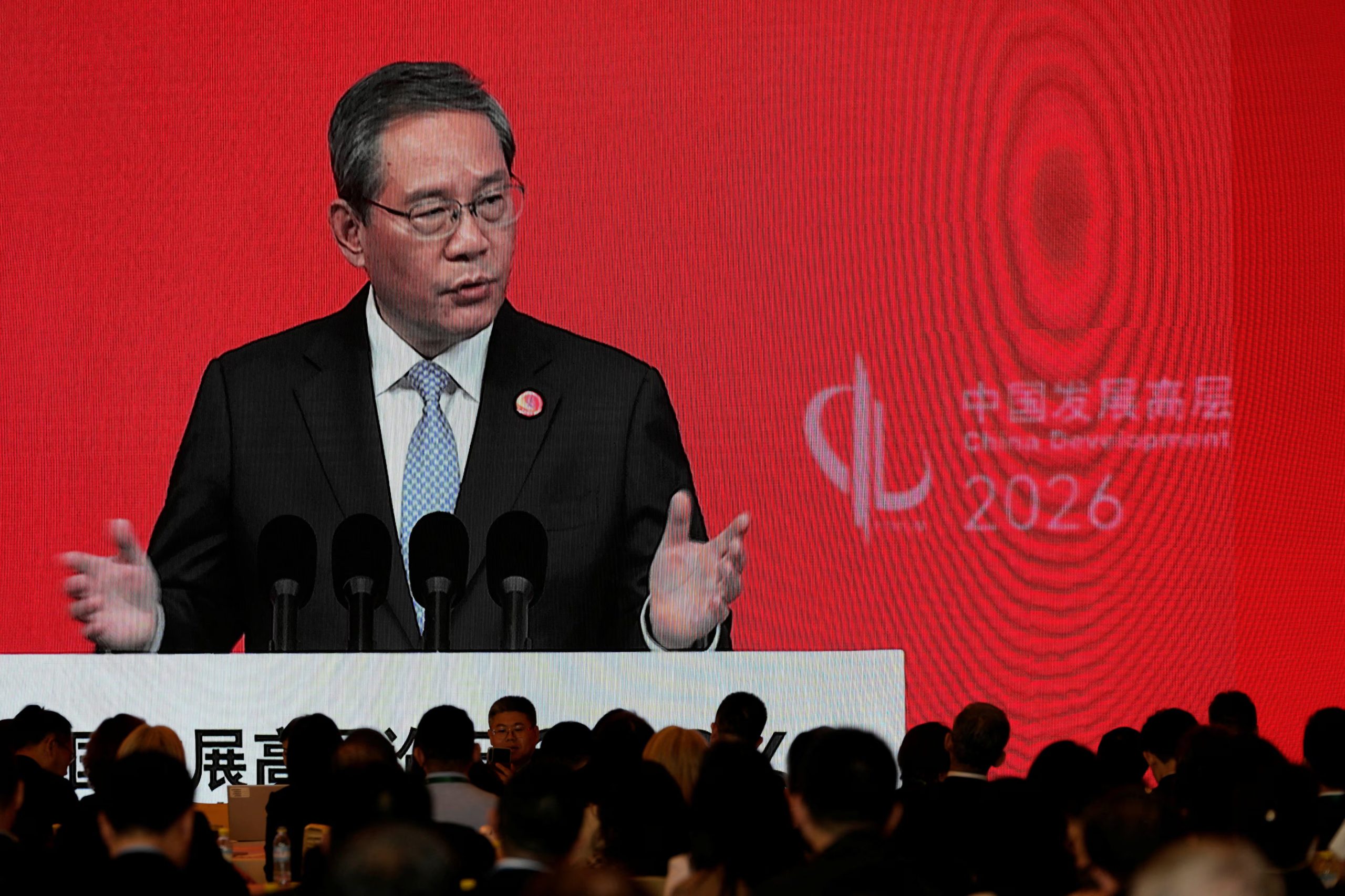 El Foro de Desarrollo de China 2026 en Beijing congrega a líderes internacionales y altos ejecutivos de empresas como Apple, Samsung y Volkswagen (Han Guan/REUTERS)