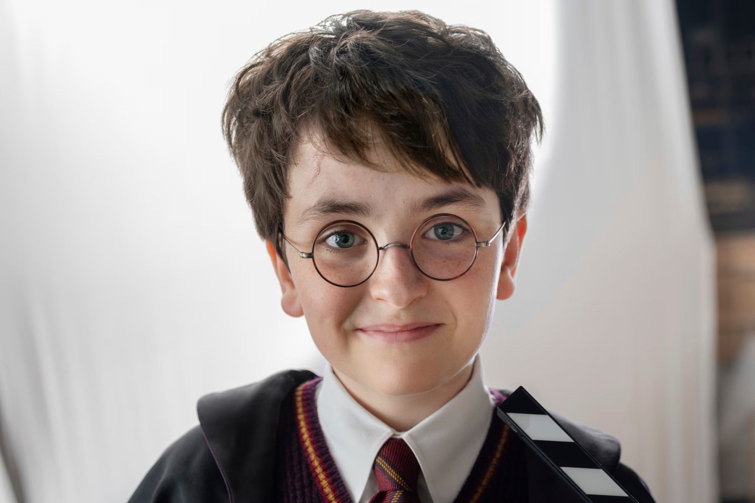 Dominic McLaughlin interpretará a Harry Potter en la nueva serie con estreno programado para 2027 (Aidan Monaghan/HBO via AP)