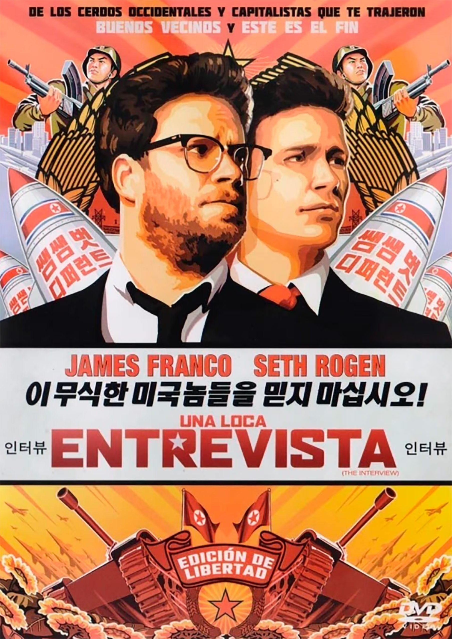 The Interview recaudó solo USD 11,7 millones frente a un presupuesto de USD 44 millones, subrayando el impacto económico del escándalo
(The Interview (2014))