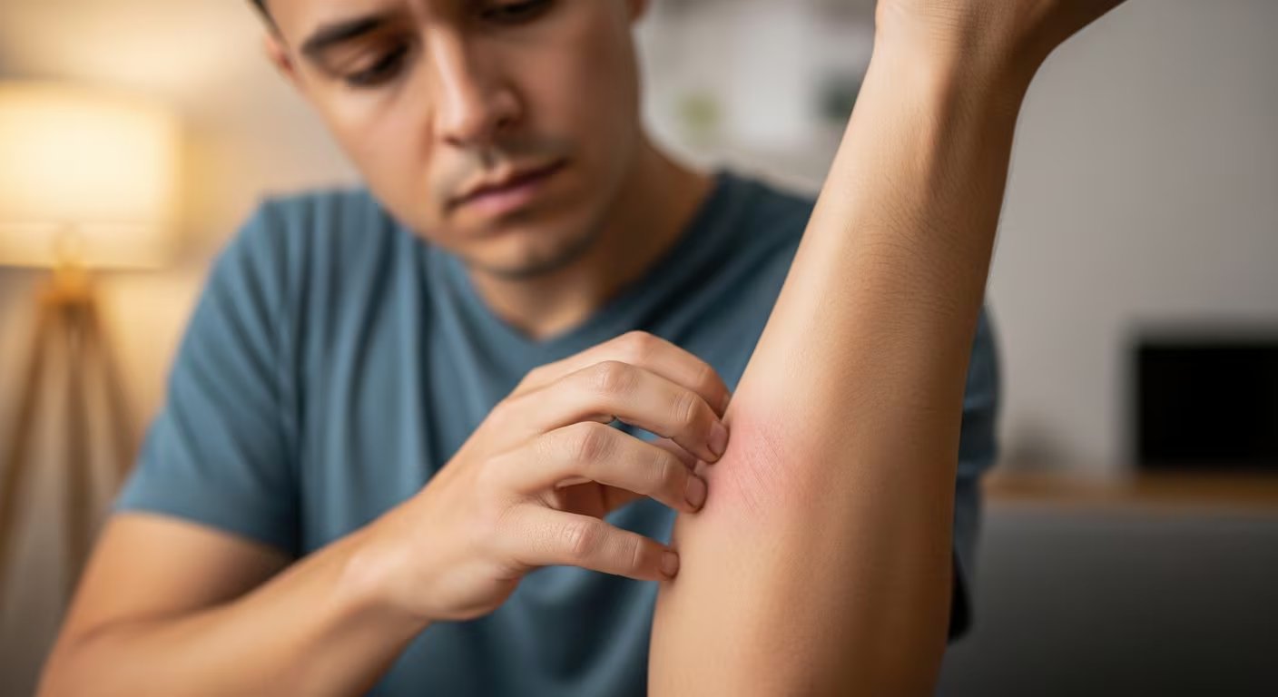 El descubrimiento sugiere que tratar el vínculo entre estado emocional y sistema inmune podría mejorar futuros tratamientos para el eccema (Imagen Ilustrativa Infobae)