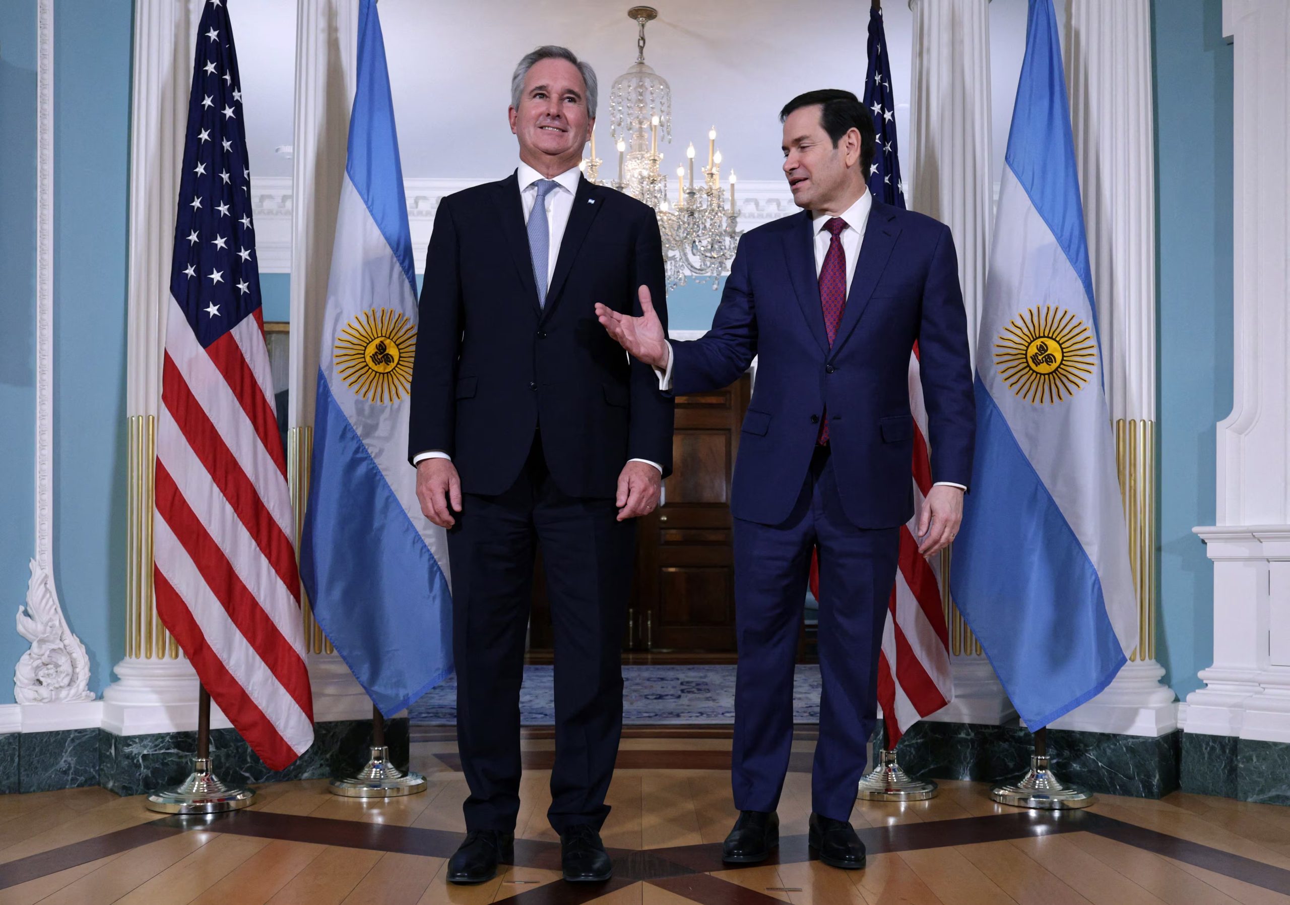 Quirno con Marco Rubio