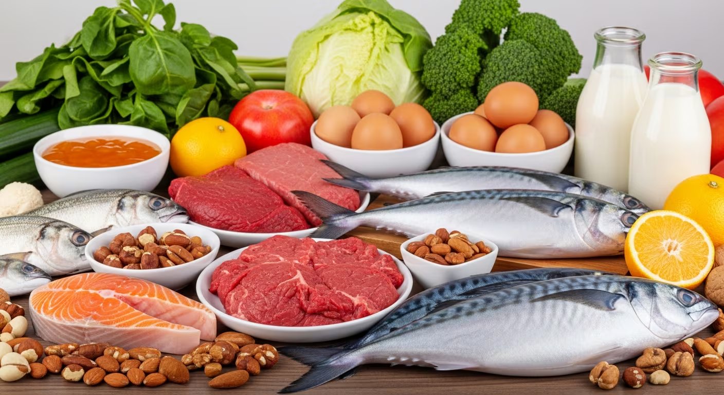 El consumo de mariscos, carne roja, huevos y pescados azules favorece el crecimiento y la fortaleza del cabello gracias a sus nutrientes esenciales (Imagen Ilustrativa Infobae)