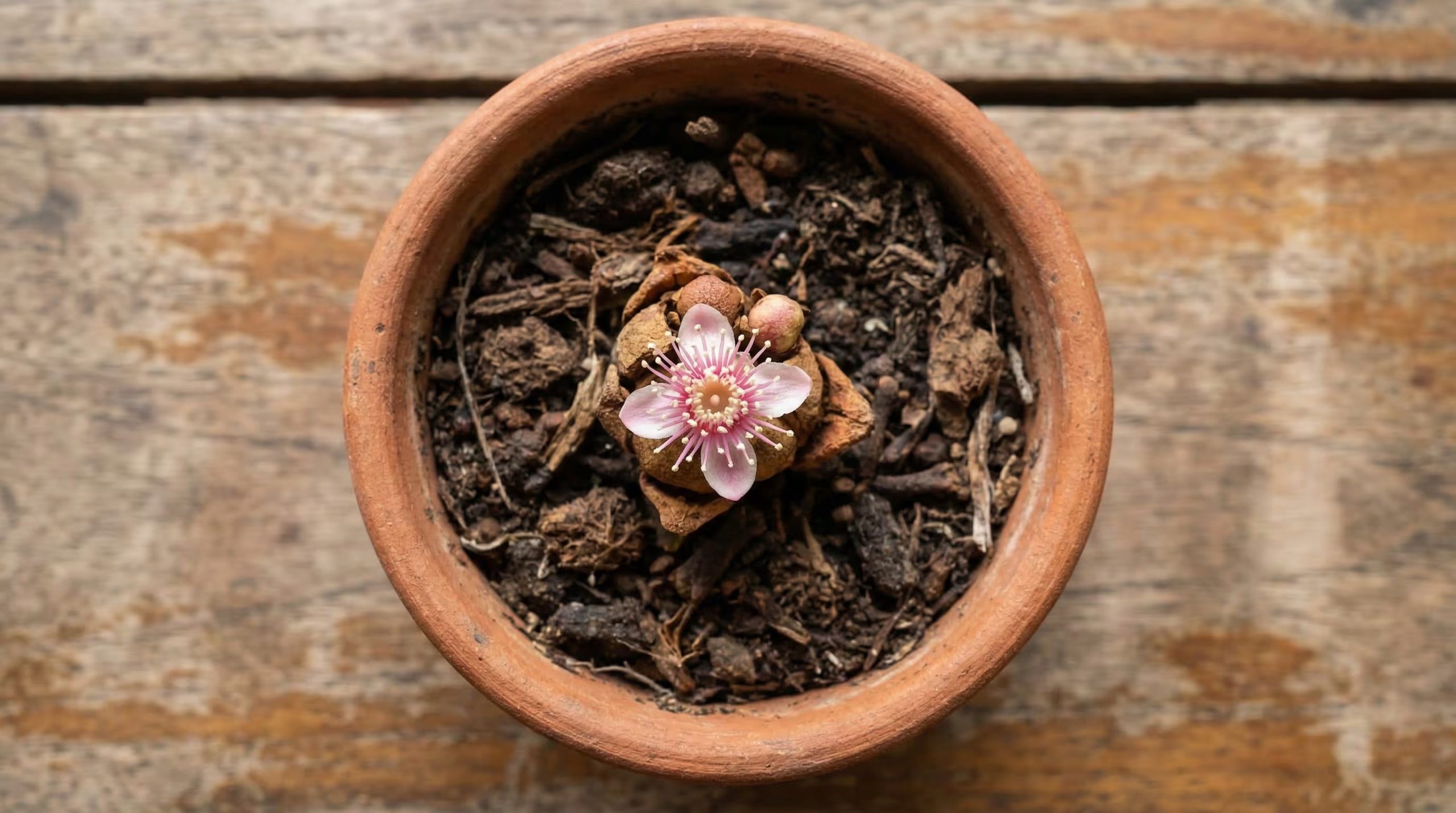 Las flores del clavo, agrupadas en racimos, concentran el máximo aroma y beneficios justo antes de abrirse completamente (Imagen Ilustrativa Infobae)