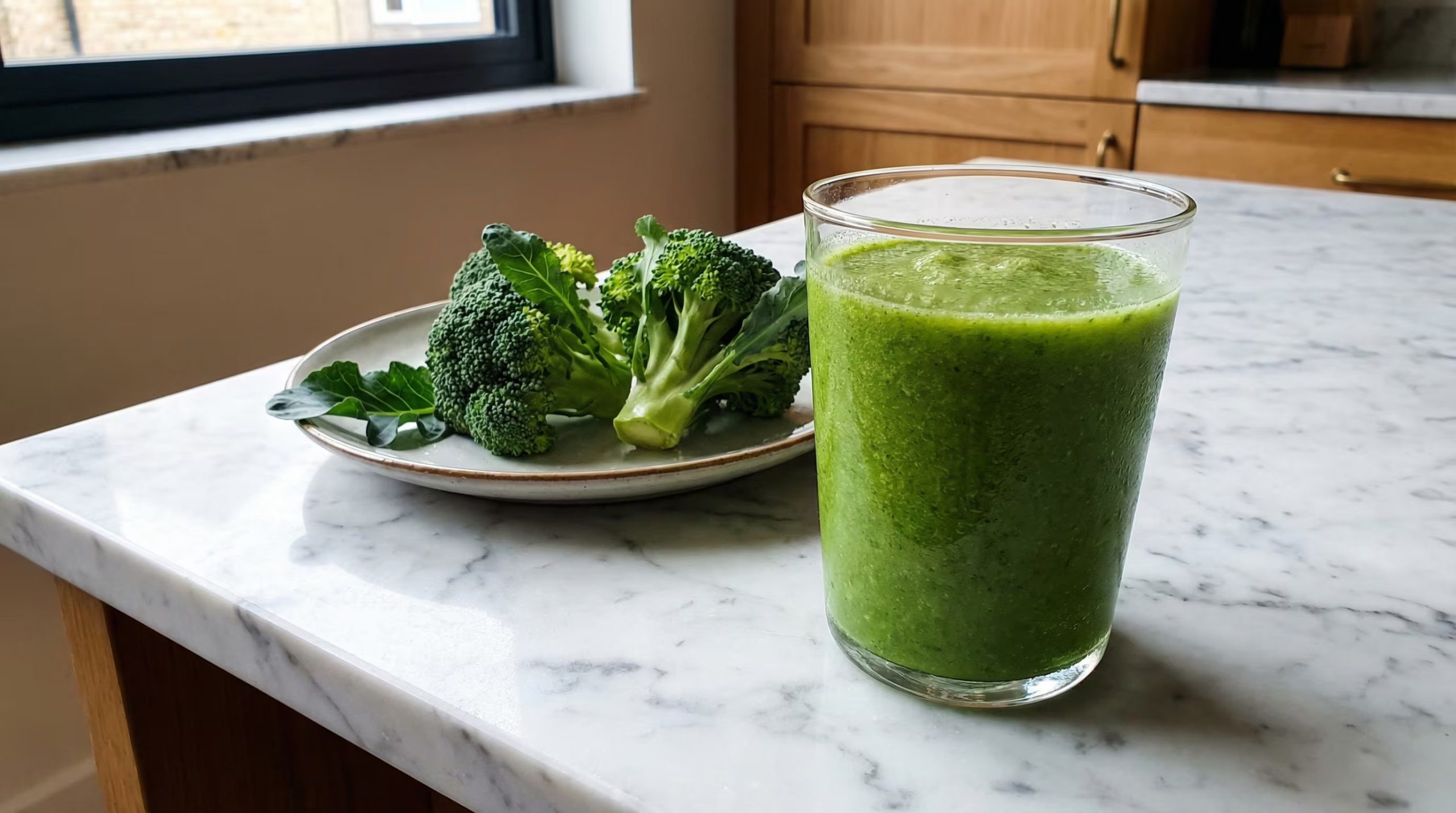 La combinación de espinaca, acelga y brócoli en jugos verdes facilita la absorción de vitamina K, clave para fortalecer los huesos y prevenir enfermedades óseas. (Imagen Ilustrativa Infobae)