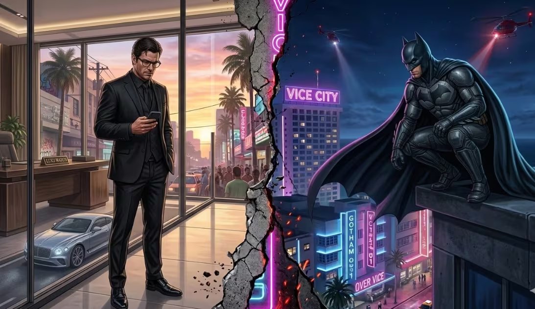 Batman encajaría mejor en el mundo criminal de GTA 6. (Gemini)