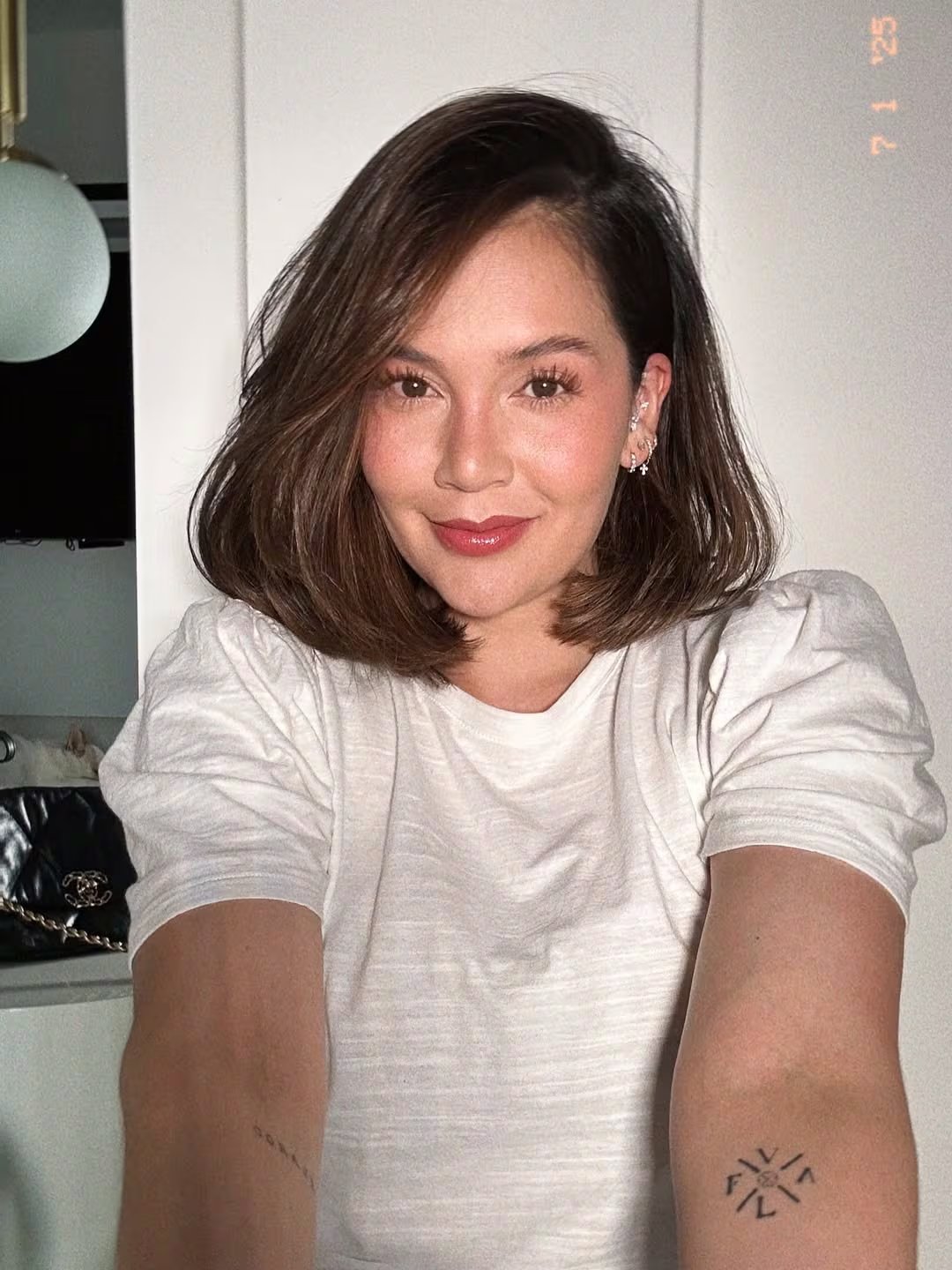 El cantante participó en un video de TikTok con gestos y frases como “y si entra el Awoo” y “Novio no, Ryan sí”, alimentando las especulaciones - crédito @linatejeiro/IG