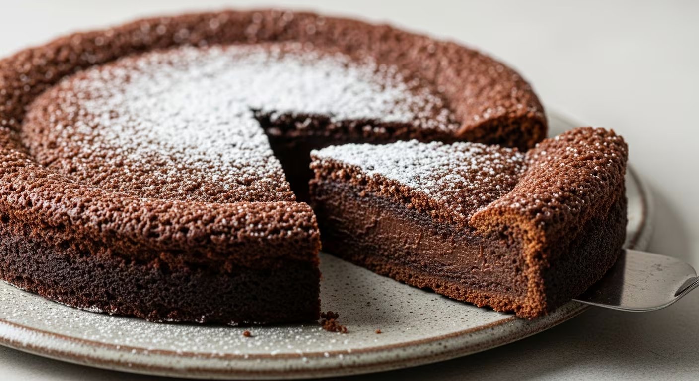 La torta tenerina de Ferrara, Italia, se distingue por su textura tierna y su receta sin harina, con chocolate y fécula de maíz (Imagen Ilustrativa Infobae)