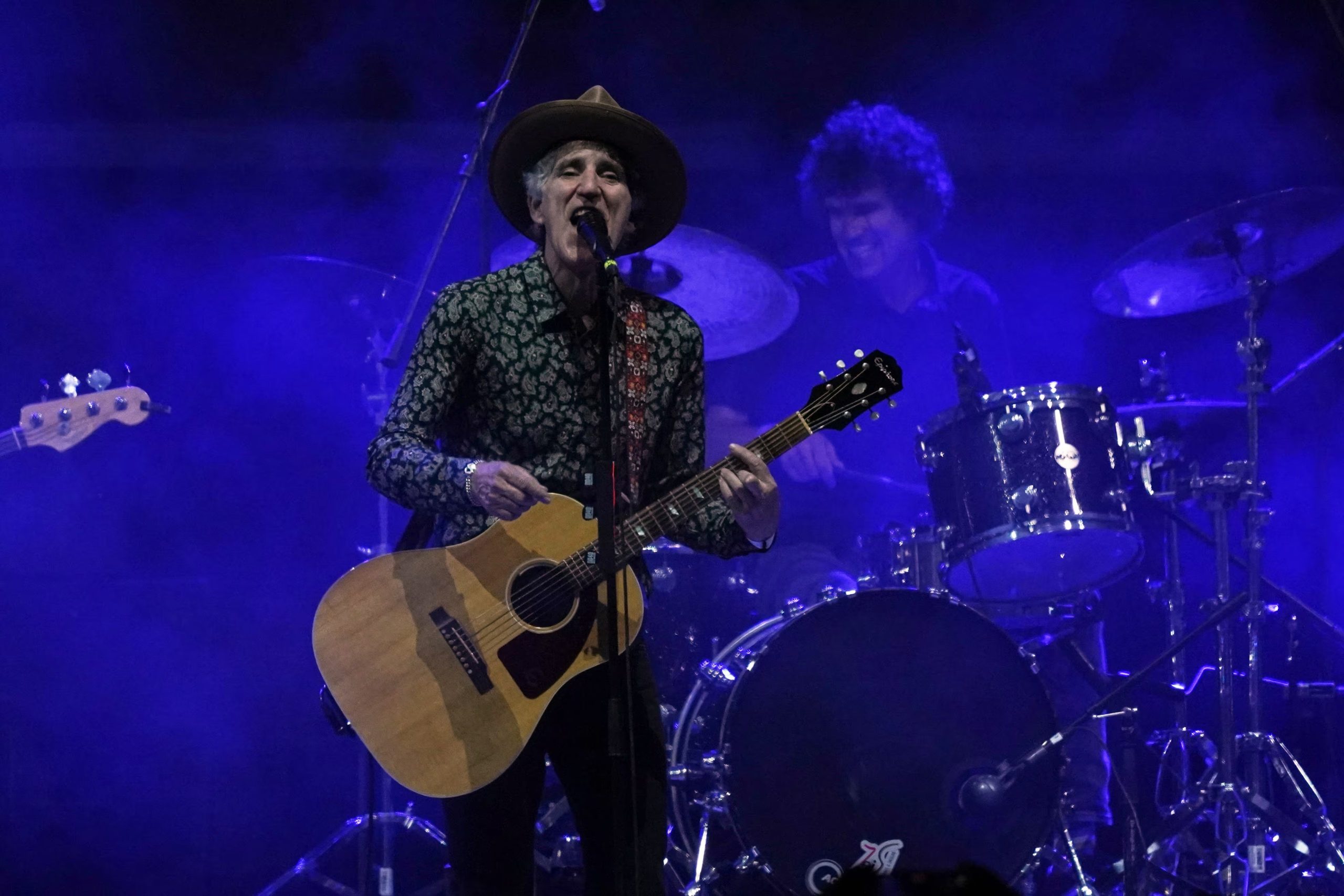 La banda española Duncan Dhu durante su presentación en la 25ª edición del festival de música Vive Latino en la Ciudad de México, el sábado 15 de marzo de 2025. (Foto AP/Aurea Del Rosario)