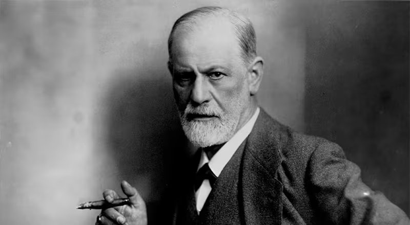 El pensamiento profundo de Sigmund Freud.
