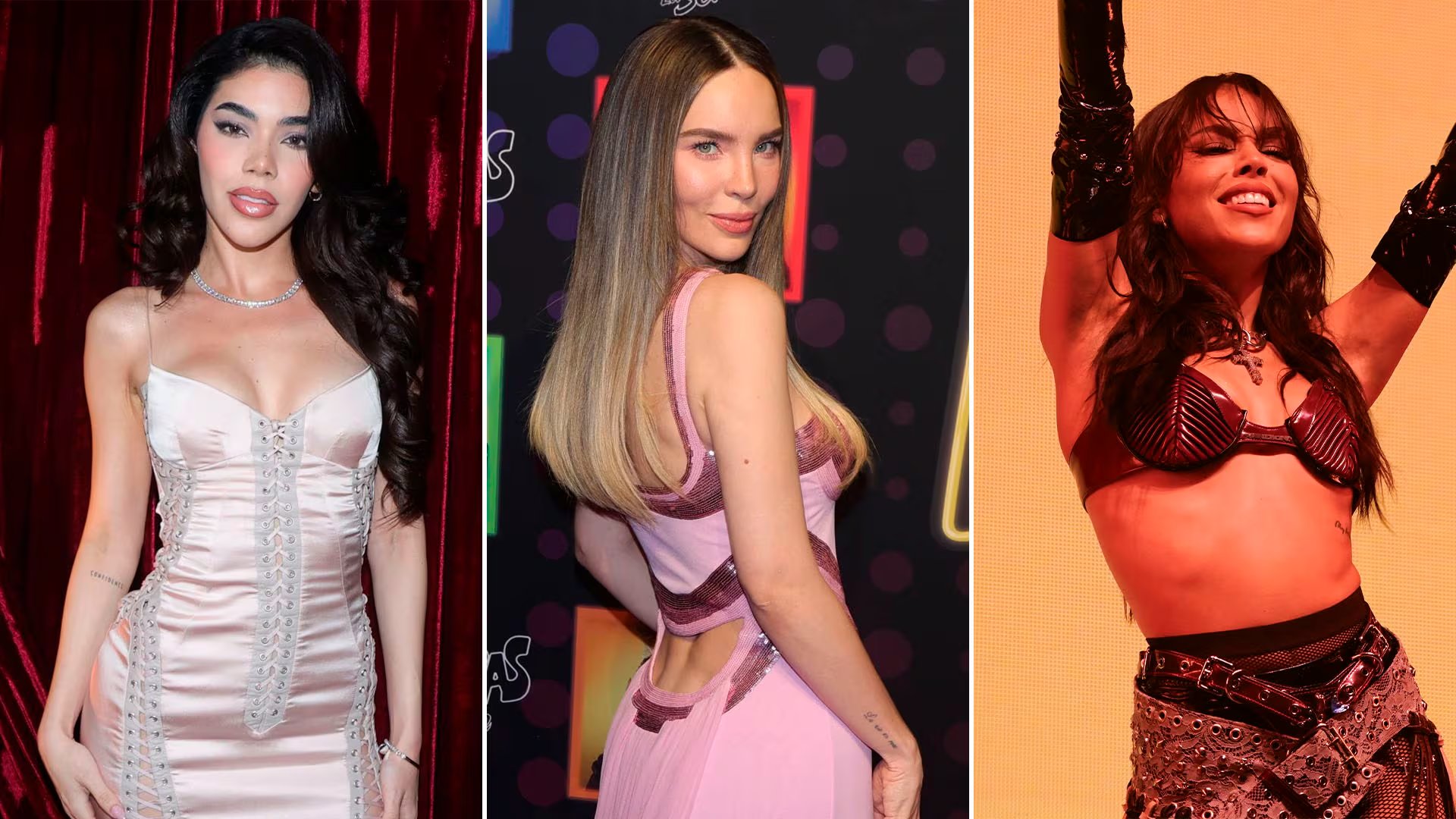 La cantante expresó su ilusión ante la posible colaboración con Kenia Os y Belinda.
(Composición fotográfica-Cuartoscuro)