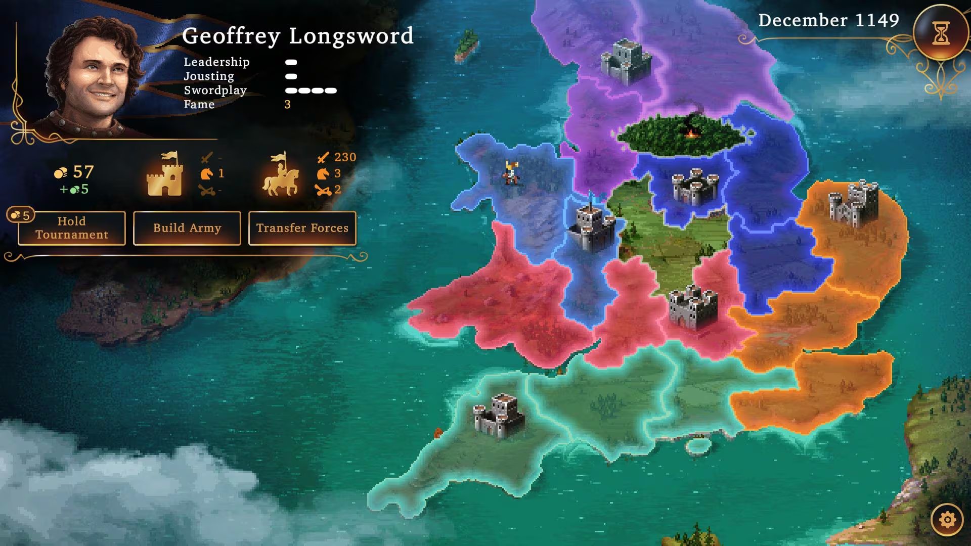 Defender of the Crown: The Legend Returns, de Black Tower Basement.