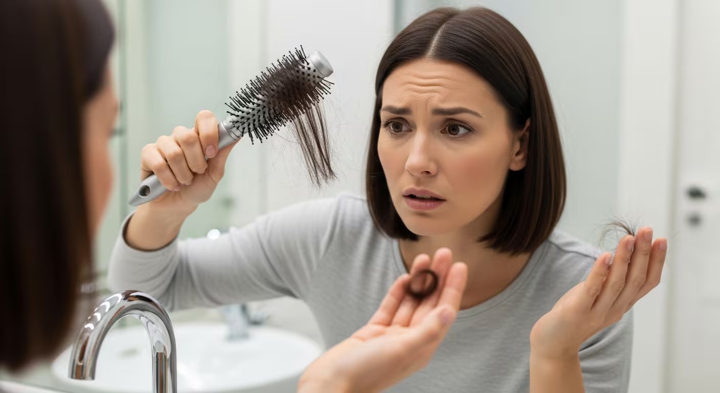 El déficit de biotina puede producir pérdida de cabello, dermatitis, eccema y alteraciones neurológicas leves según especialistas en nutrición (Imagen Ilustrativa Infobae)