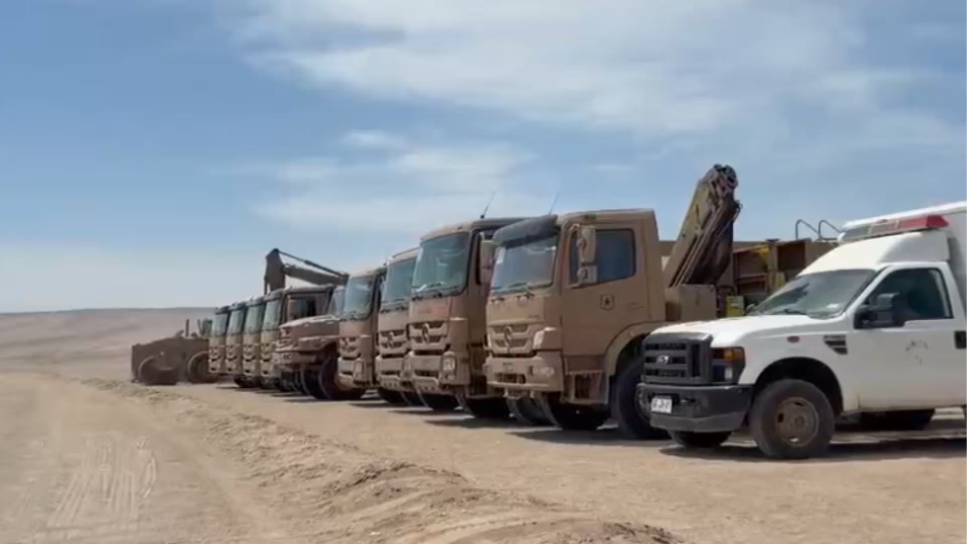 Plan Escudo Fronterizo: Chile comienza obras de zanjas y muros en límite con Perú y Bolivia. (Captura video/Bio Bio Chile)