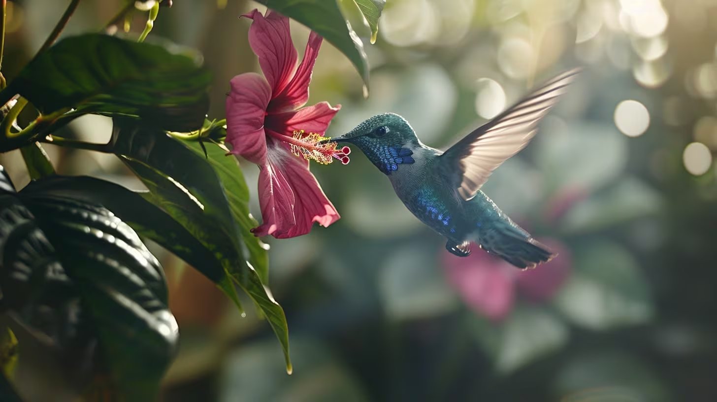 Los colibríes no presentan signos de embriaguez porque metabolizan el alcohol rápidamente debido a su alta demanda de energía (Imagen Ilustrativa Infobae)