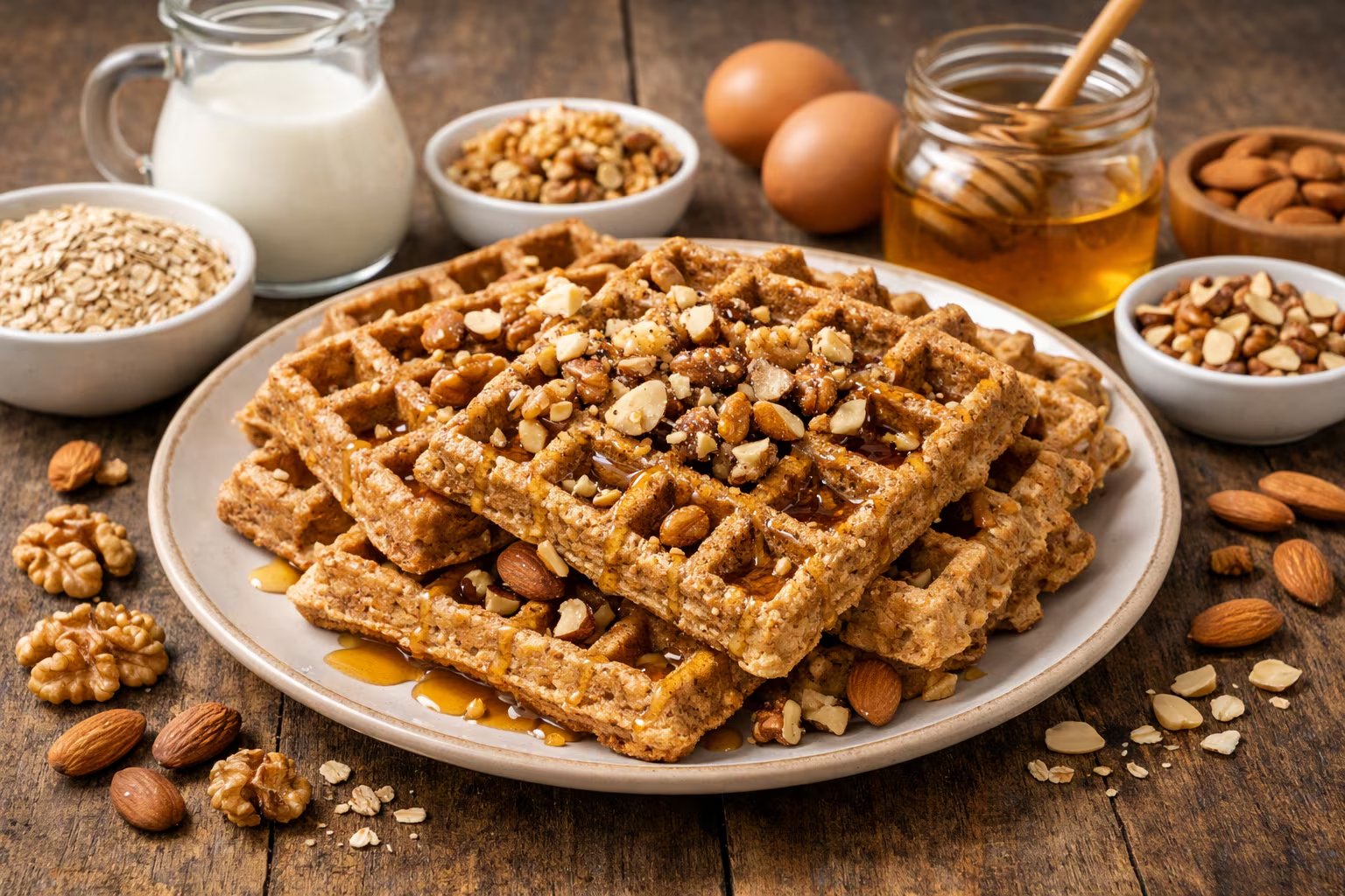 La versión integral con frutos secos ofrece una alternativa nutritiva para quienes buscan incorporar fibra y grasas saludables en su alimentación diaria (Imagen Ilustrativa Infobae)