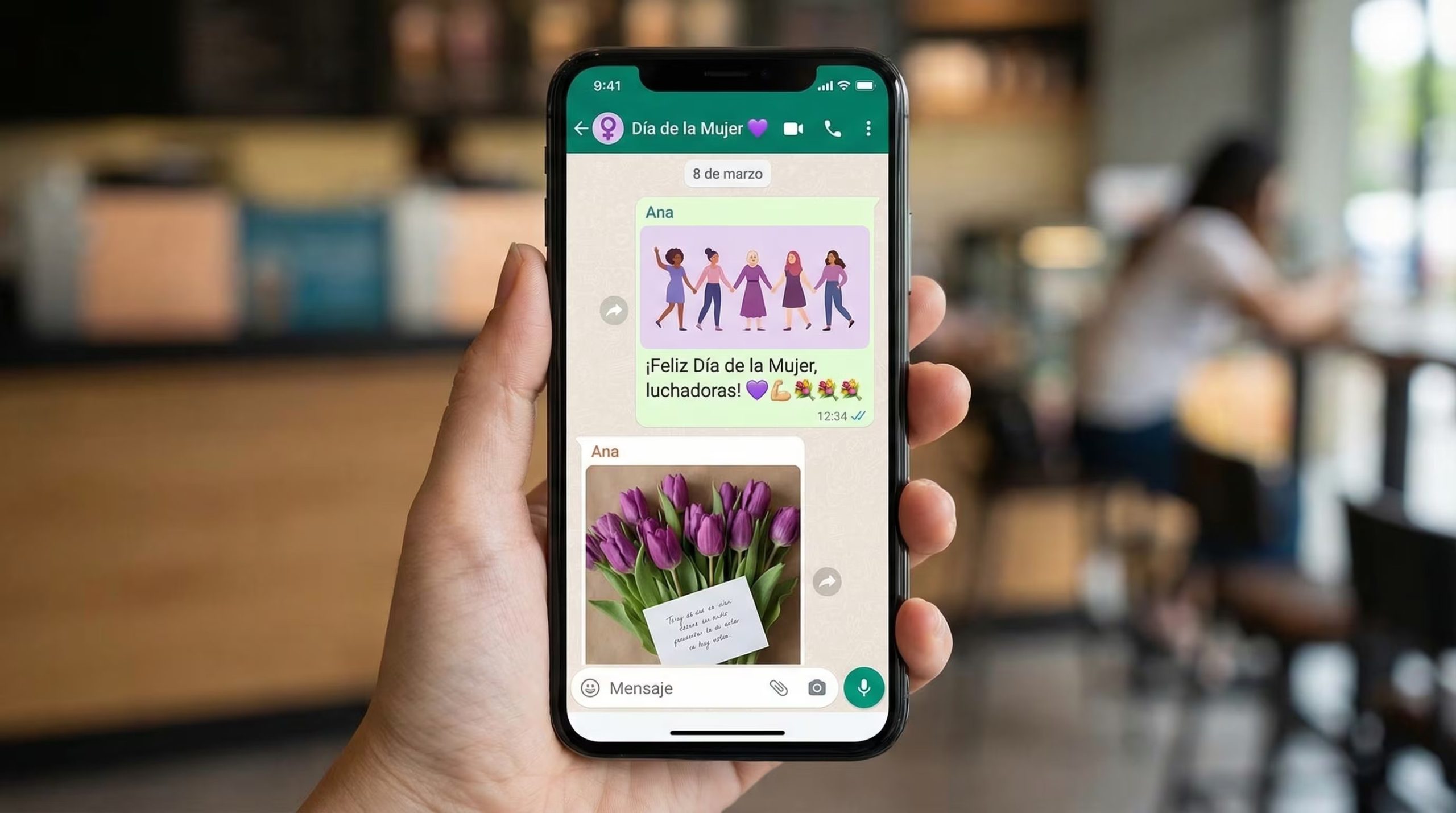 Es clave enviar frases que resalten triunfos de las mujeres. (Imagen Ilustrativa Infobae)