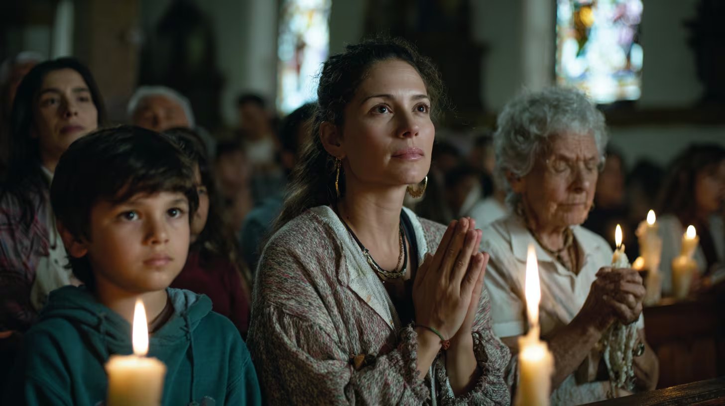 La liturgia incluye la lectura de la Pasión de Cristo, llamando a la reflexión sobre su sacrificio, entrega y humildad cristiana. (Imagen Ilustrativa Infobae)