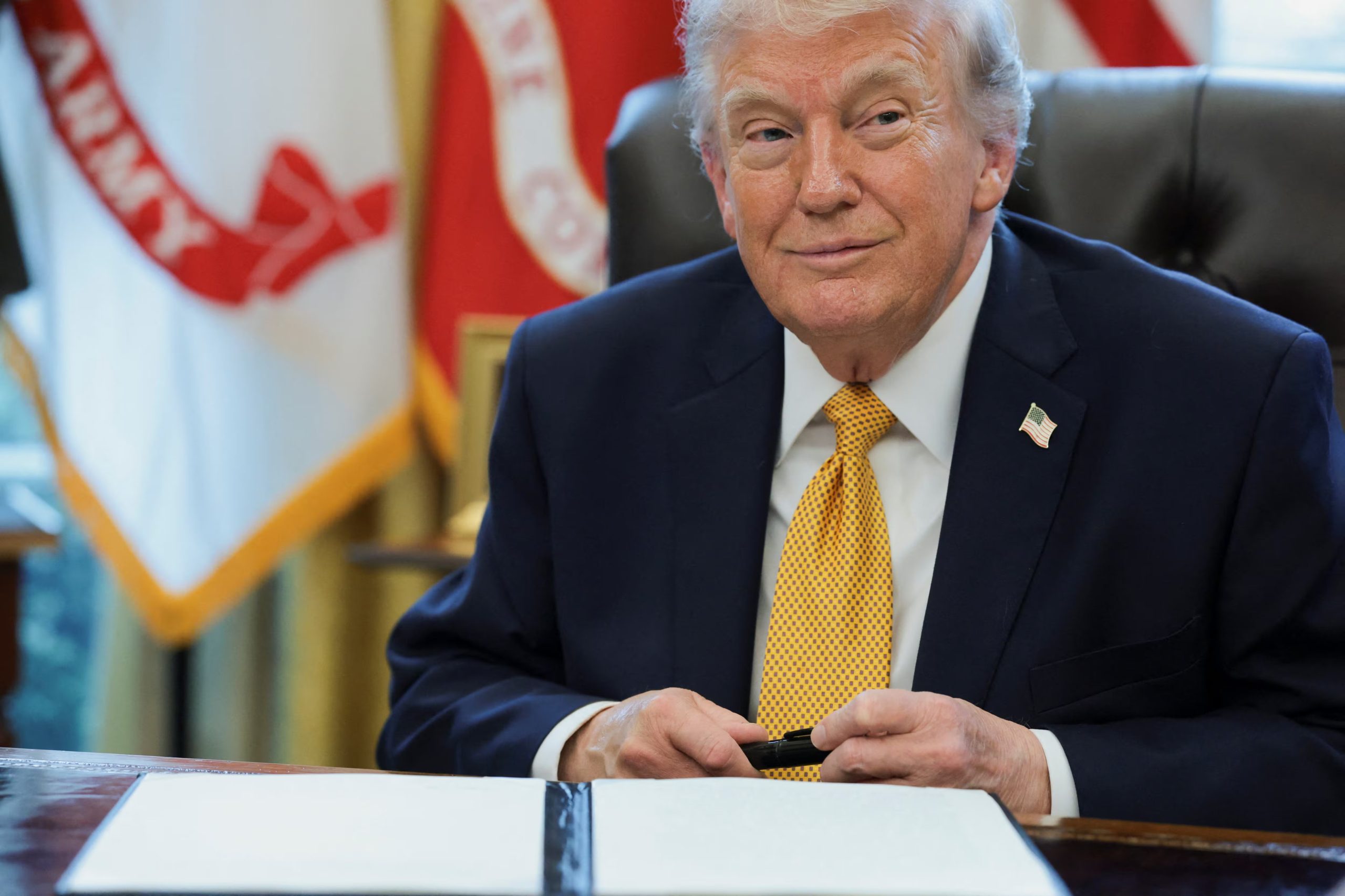 Trump aseguró que la ofensiva militar contra el régimen iraní evitó una Tercera Guerra Mundial (REUTERS/Jonathan Ernst)