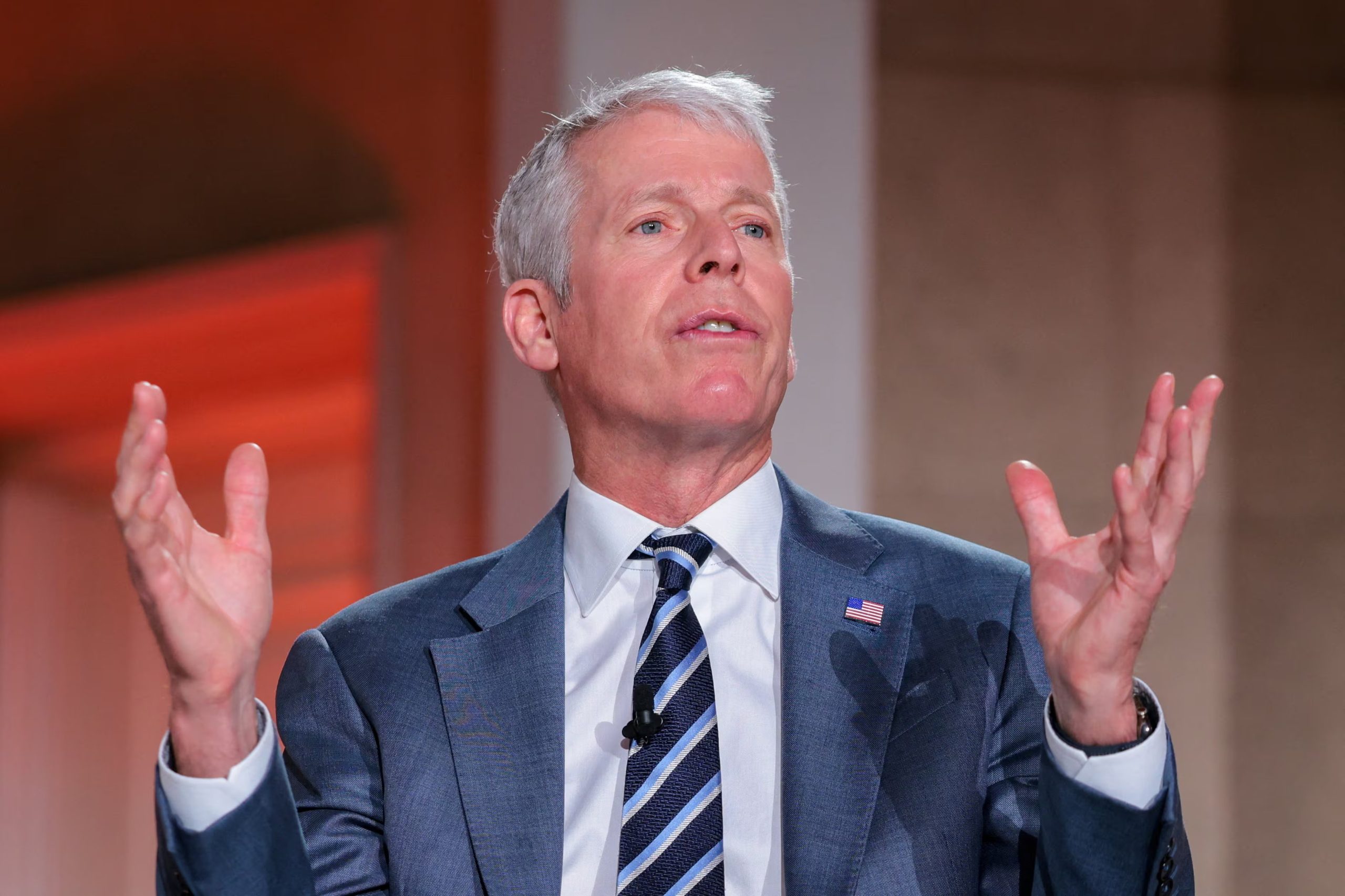 El secretario de Energía de Estados Unidos, Chris Wright, declaró que el gobierno espera que el conflicto termine en cuestión de semanas (REUTERS/Kylie Cooper)