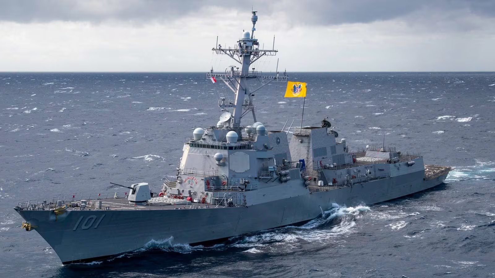 El USS Gridley impondrá su presencia marítima en América Latina (Foto cortesía Embajada de Estados Unidos)
