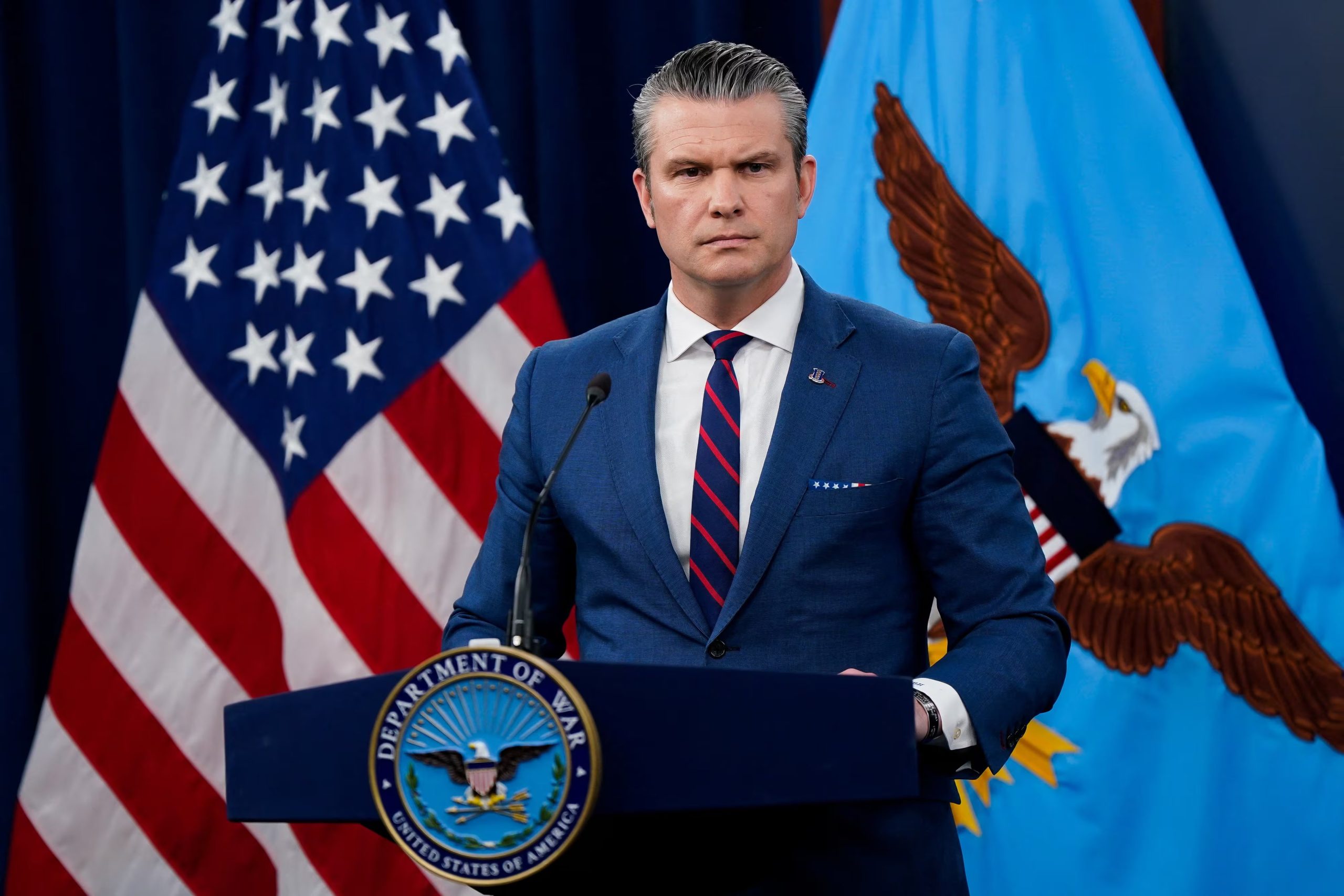 El secretario de Defensa de Estados Unidos, Pete Hegseth (REUTERS)