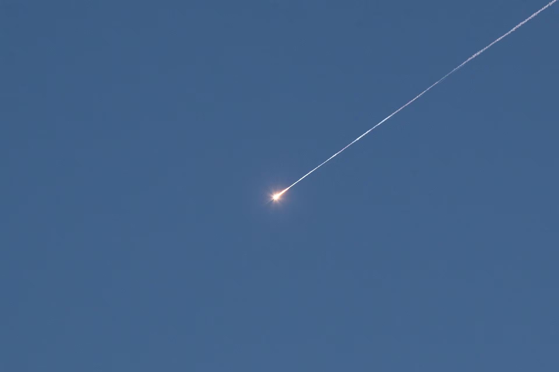 Un misil iraní en dirección a Israel (Europa Press/Archivo)